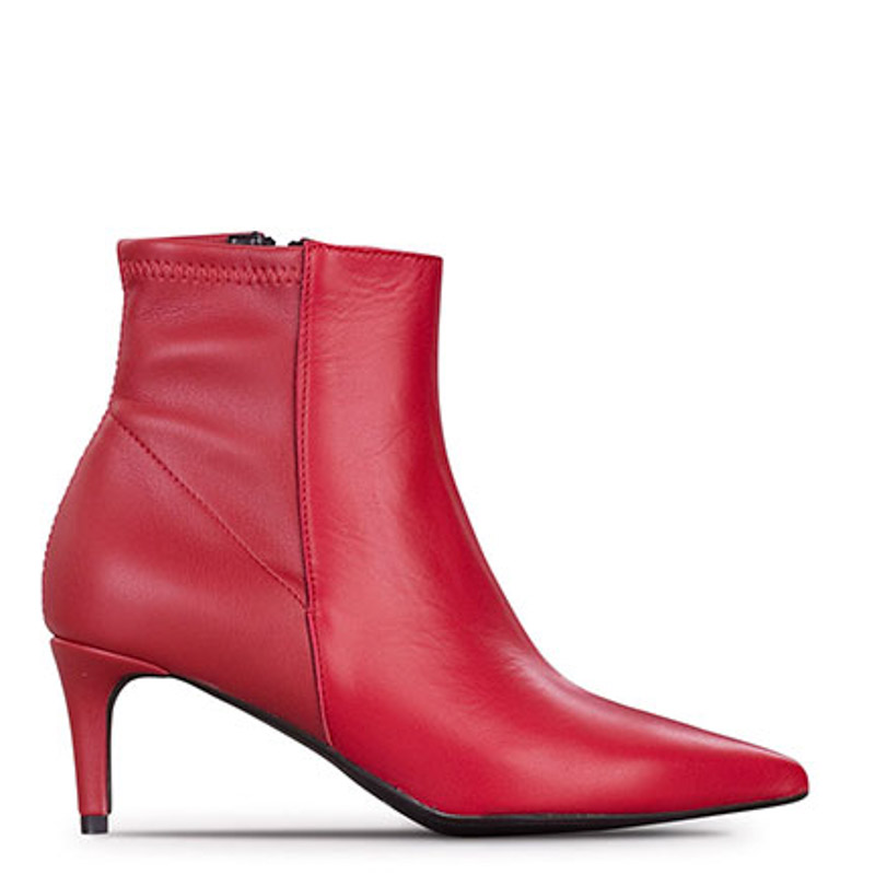 Μπότες Μποτάκια γυναικείες Classico Donna Κόκκινο Υποδήματα - Μπότες Μποτάκια