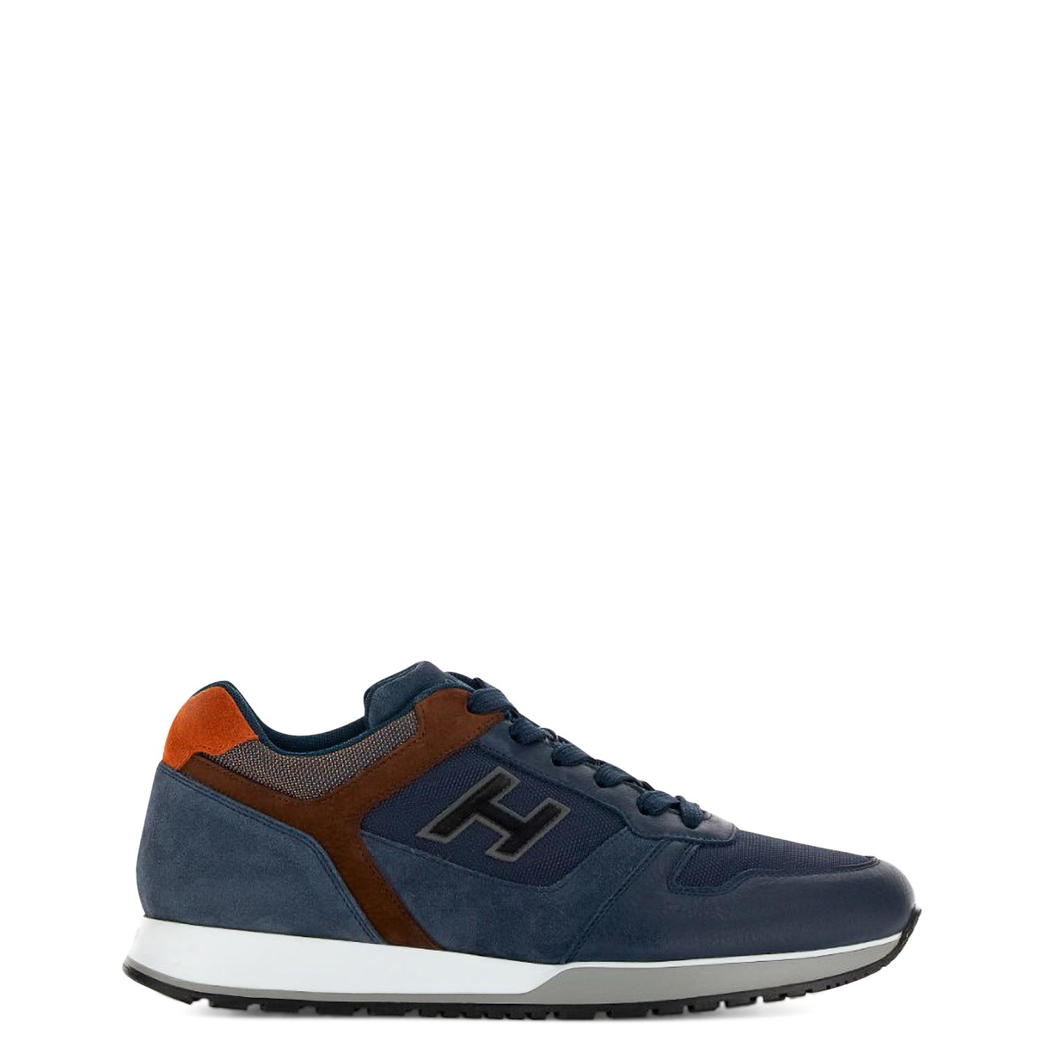 Υποδήματα - Sneakers Sneakers ανδρικά Hogan Μπλε H321 ALLACCIATO H FLOCK