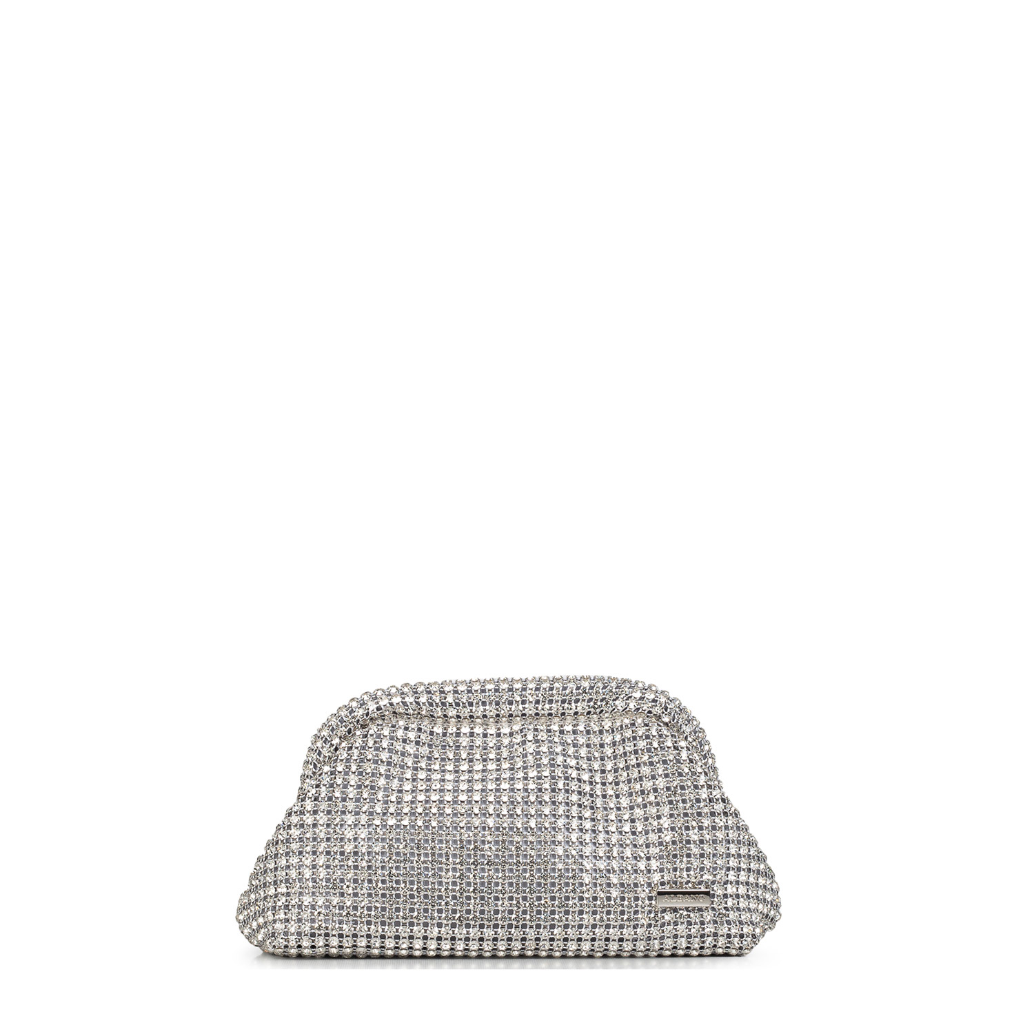 Clutch γυναικεία Albano Ασημί C2002 262