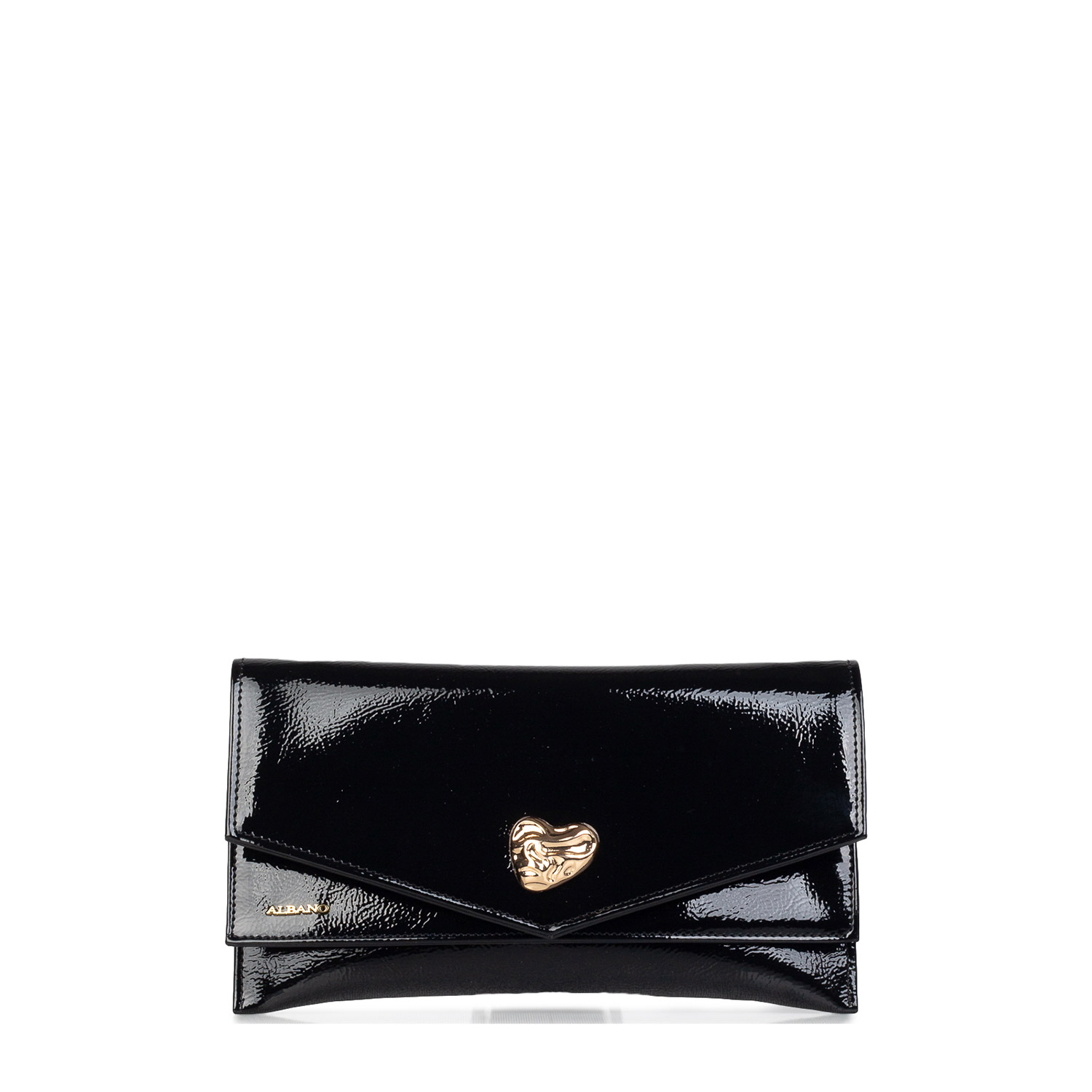 Clutch γυναικεία Albano Μαύρο C1081 262