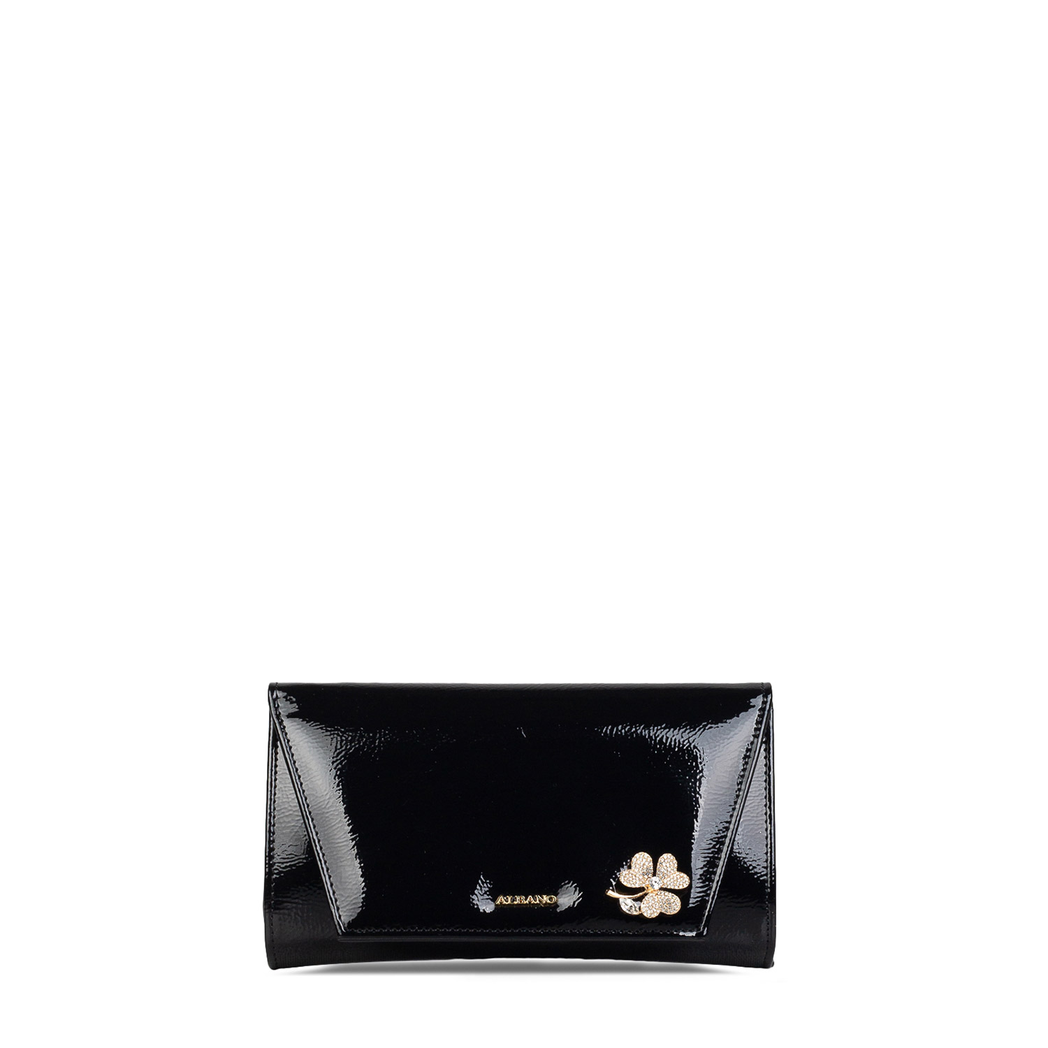 Clutch γυναικεία Albano Μαύρο C1088 262