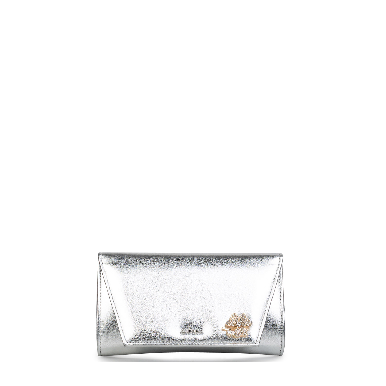 Clutch γυναικεία Albano Ασημί C1088 262