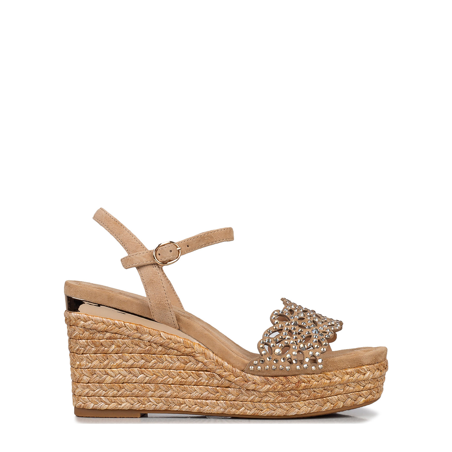 Πλατφόρμες-Flatforms γυναικεία Alma En Pena Μπεζ V265505 262