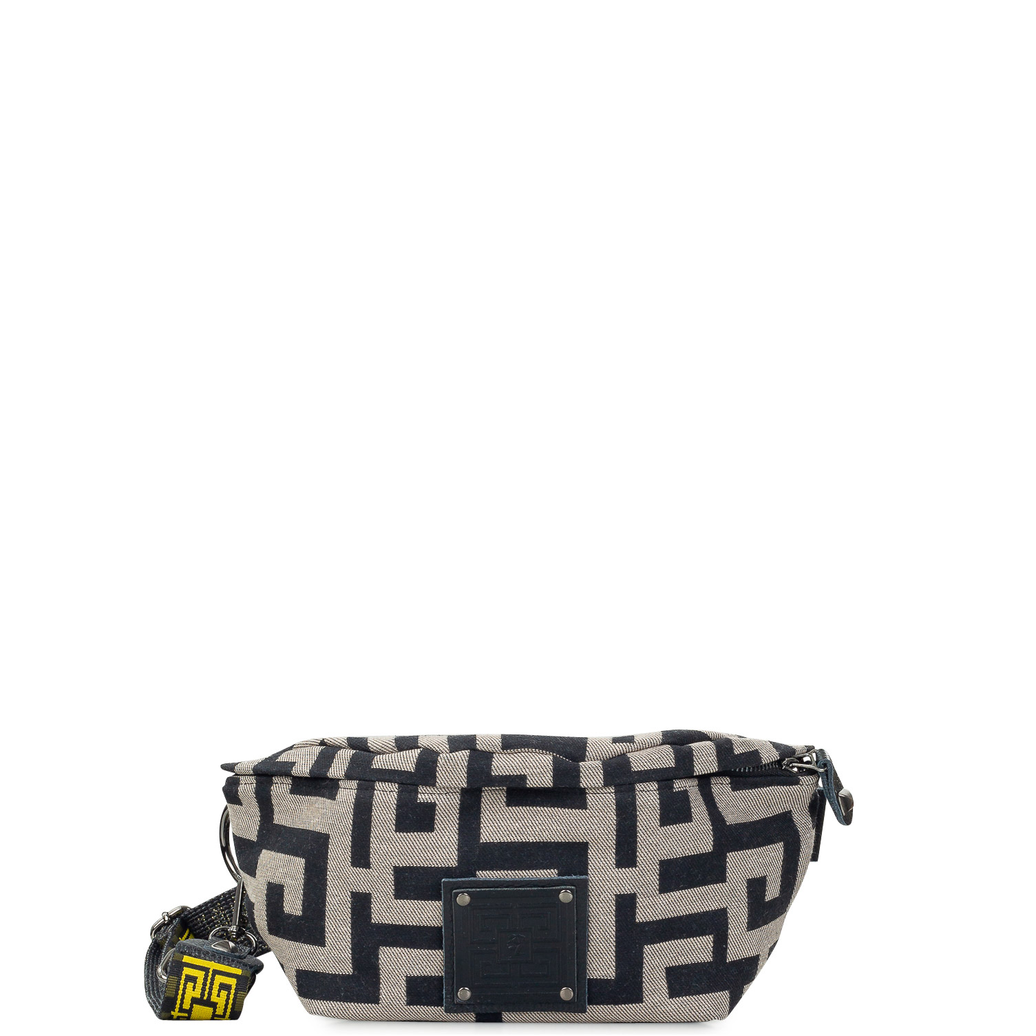 Χιαστί γυναικεία Ames Bags Μπεζ-Μαύρο 747 Ostrako 261