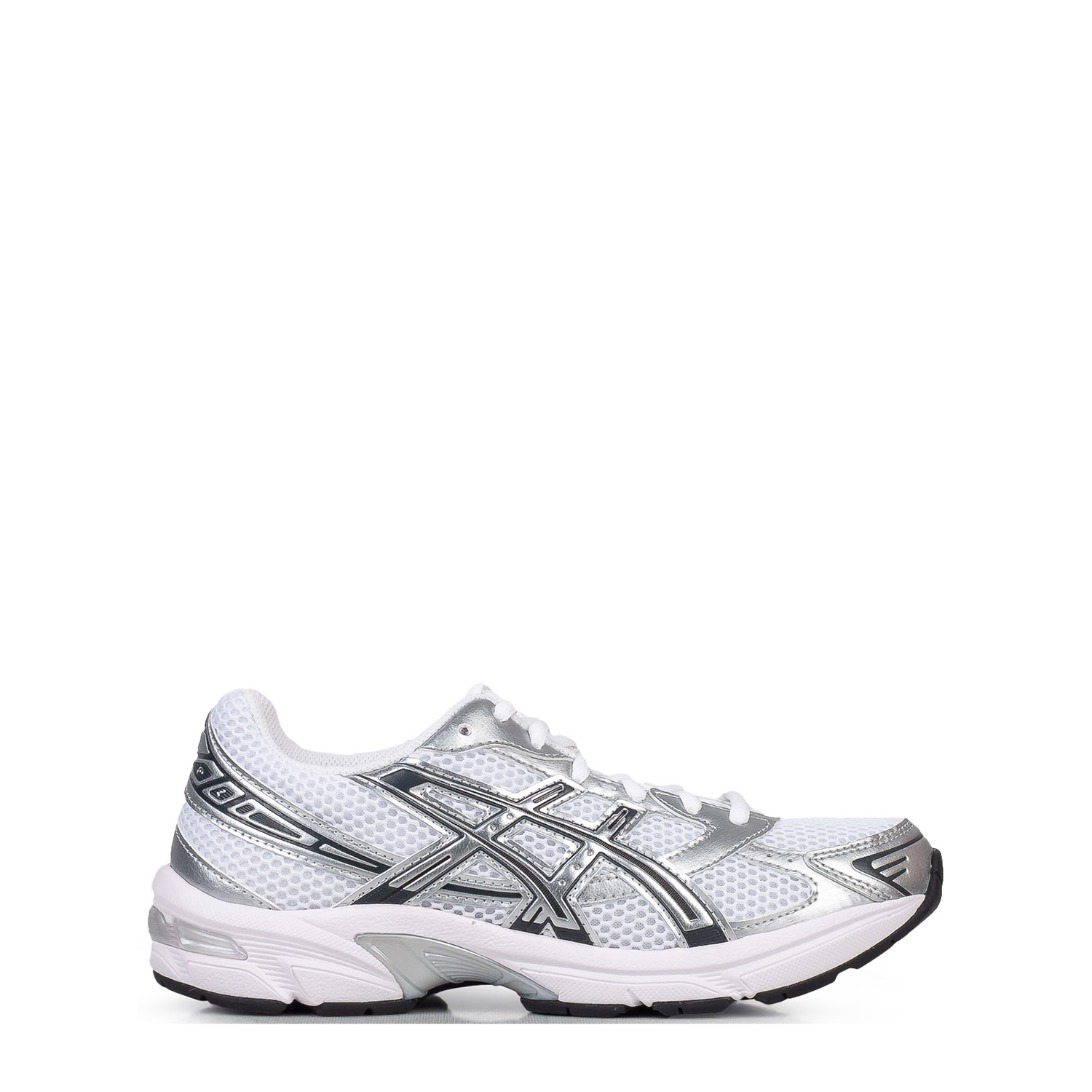 Sneakers γυναικεία Asics Λευκό-Ασημί 1201B020-100 Gel-1130 262