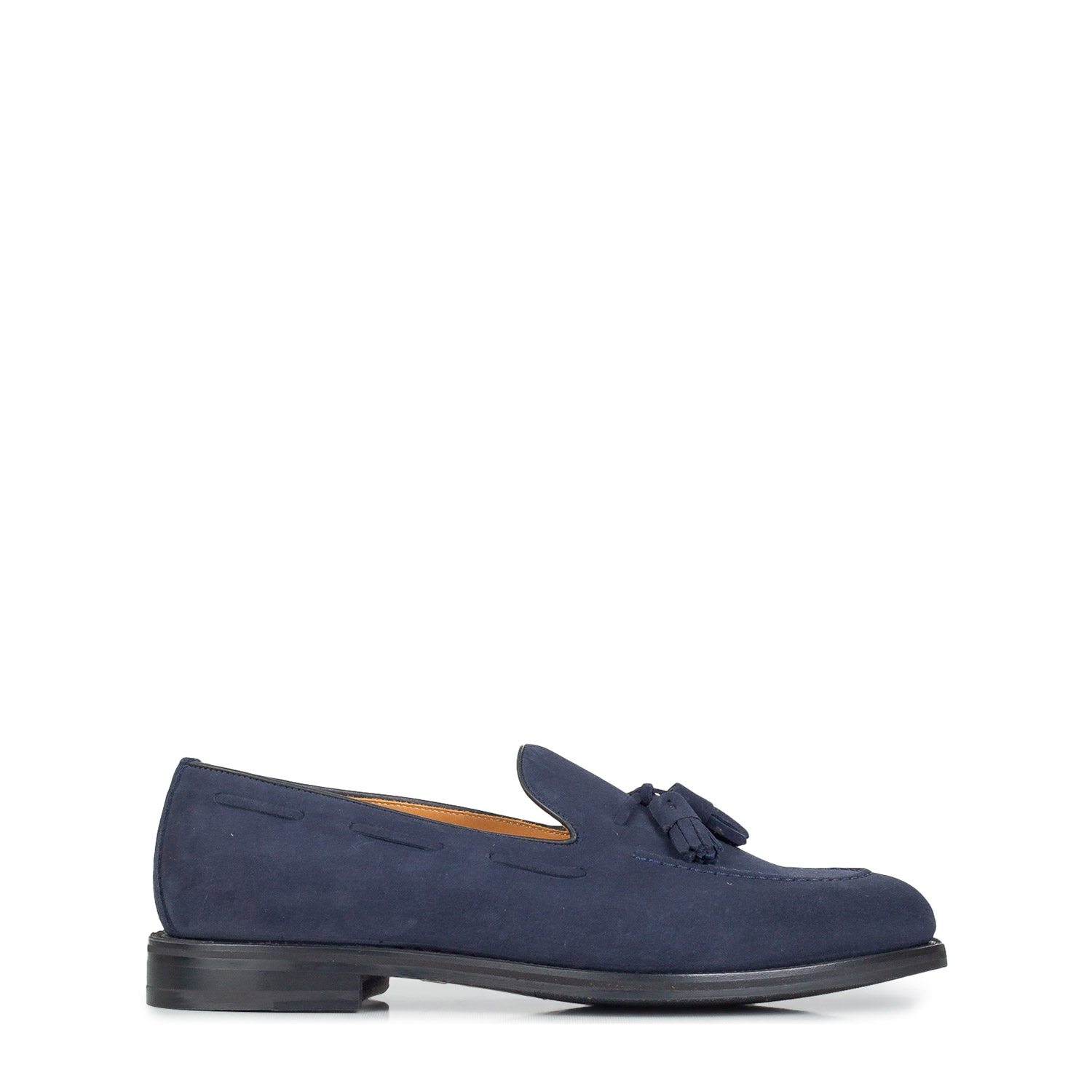 Berwick -  Μοκασίνια ανδρικά Berwick Μπλε HO437 Superbuck Baltic 4949 Suede 100