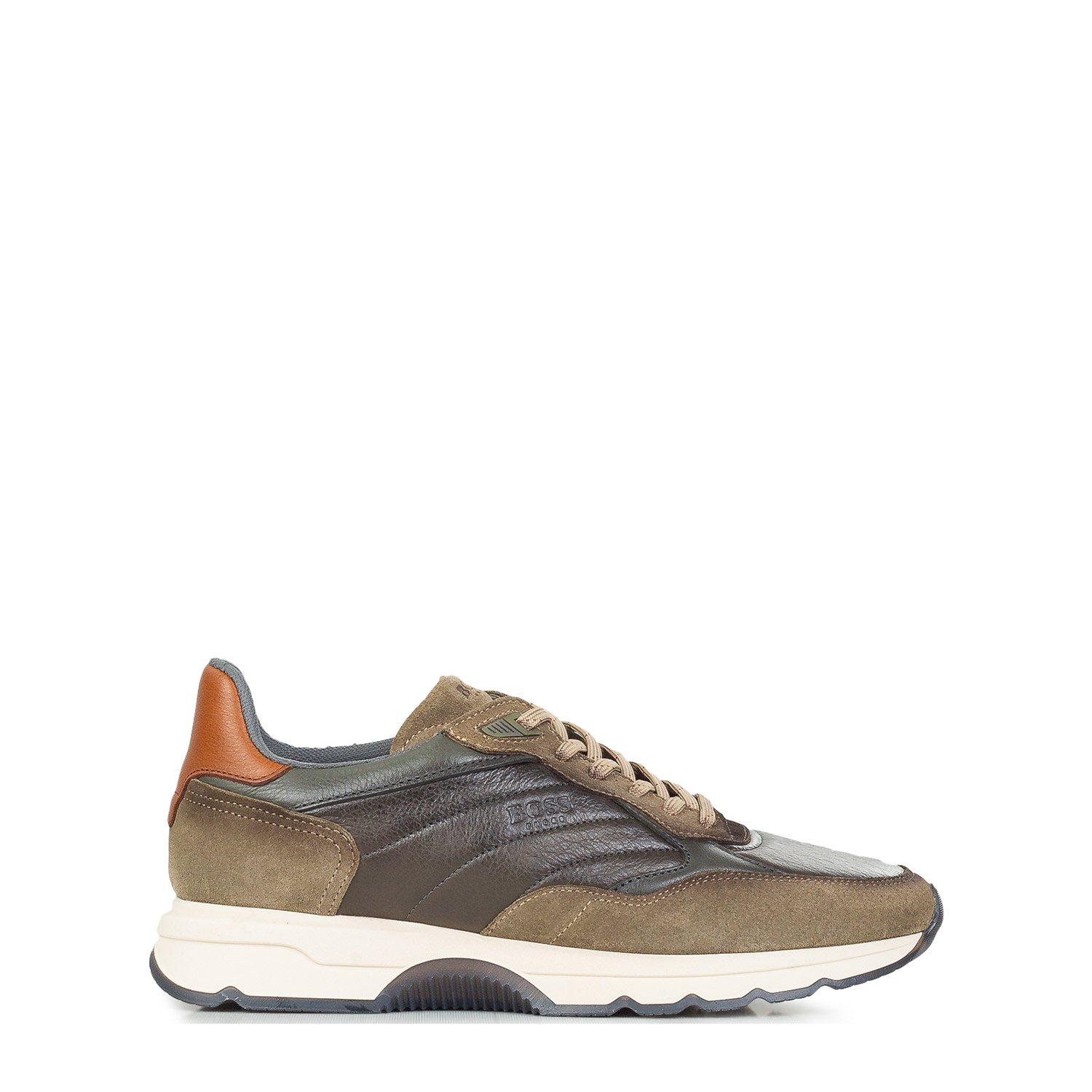 Sneakers ανδρικά Boss Shoes Χακί CD221 261