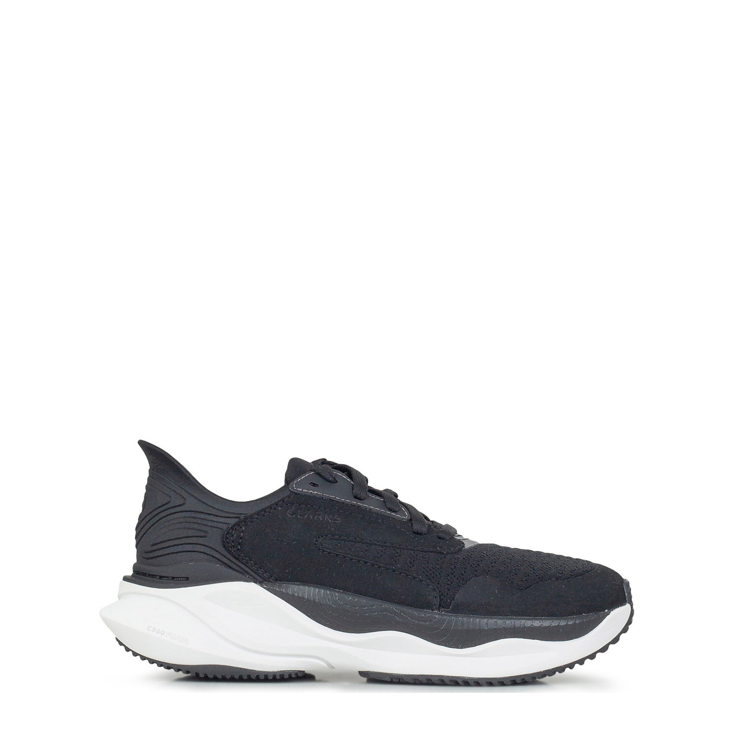 Sneakers γυναικεία Clarks Μαύρο 26184715 Clarks Pace 261