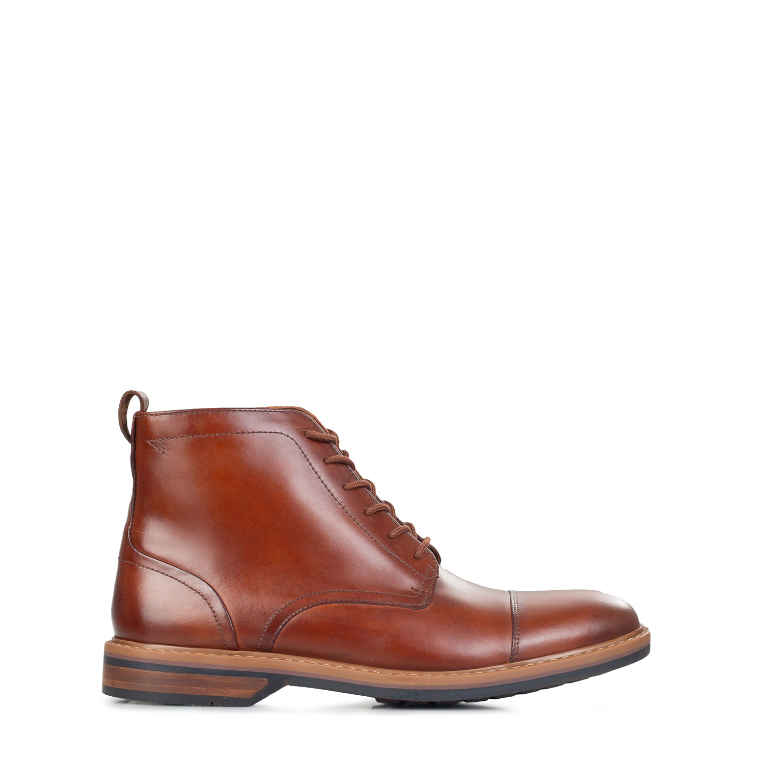 Μπότες - Μποτάκια ανδρικές Clarks Καφέ 26179733 Aldwin Cap 261