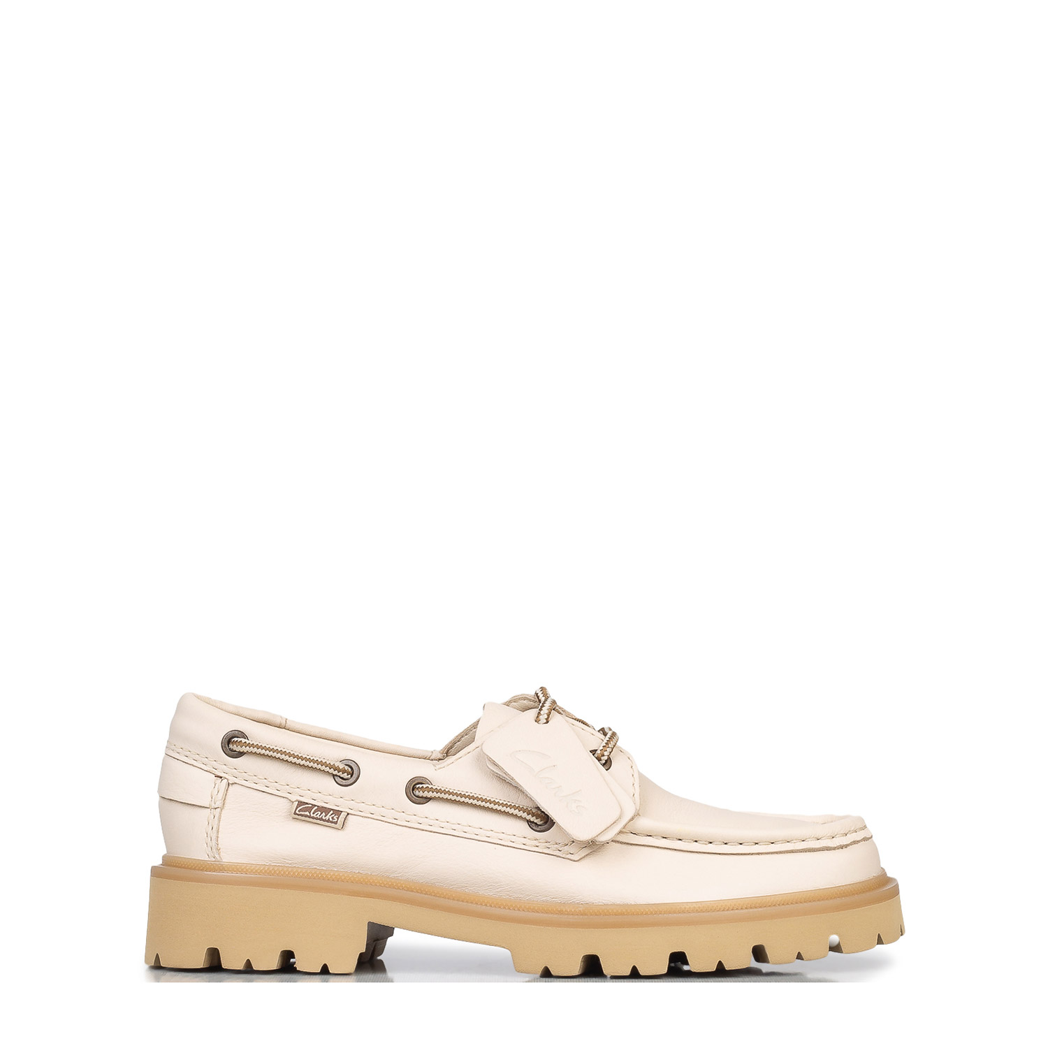 Boat γυναικεία Clarks Εκρού 26187841 Cleyhill Boat. 262