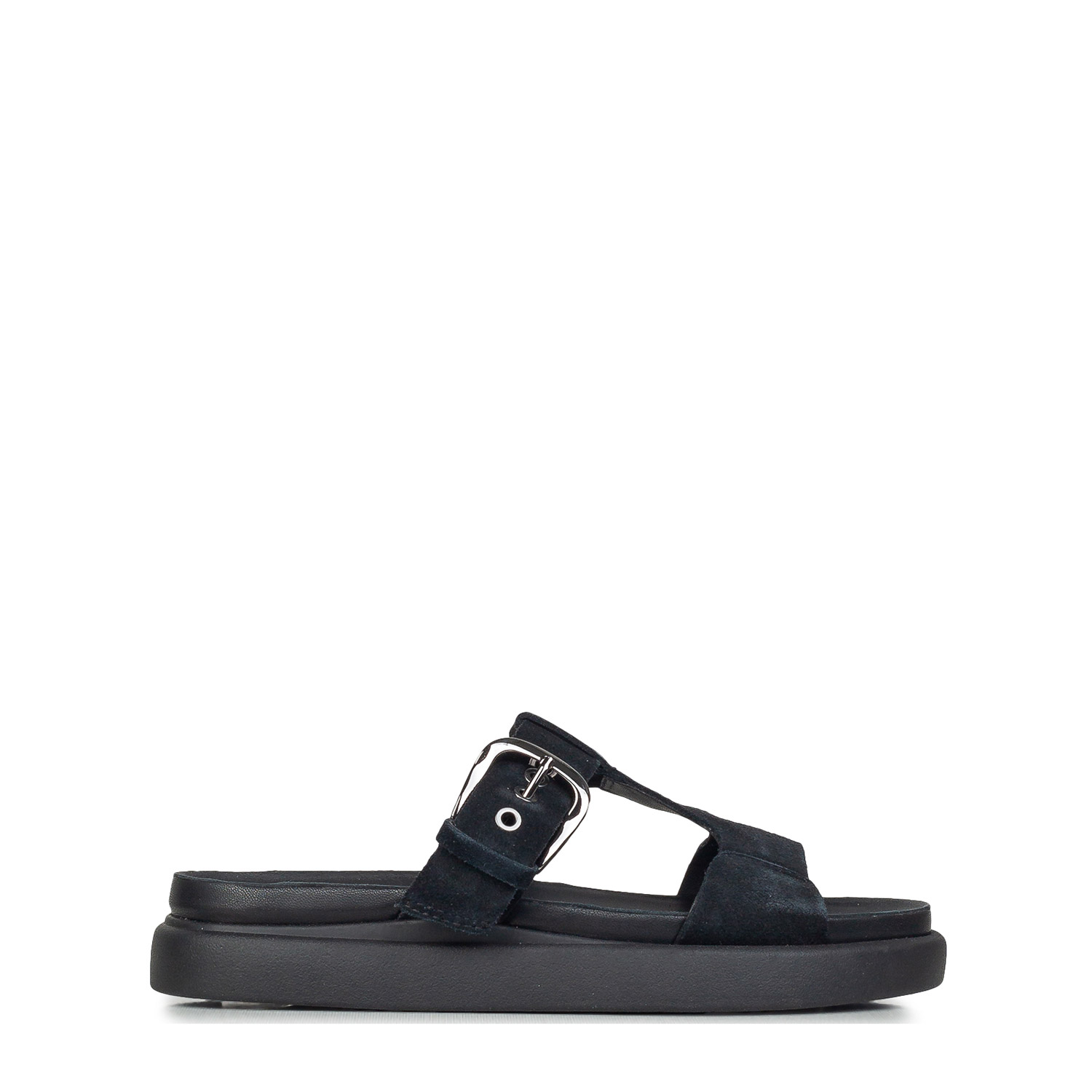 Πέδιλα-Σανδάλια γυναικεία Clarks Μαύρο 26185813 Aristella West 262