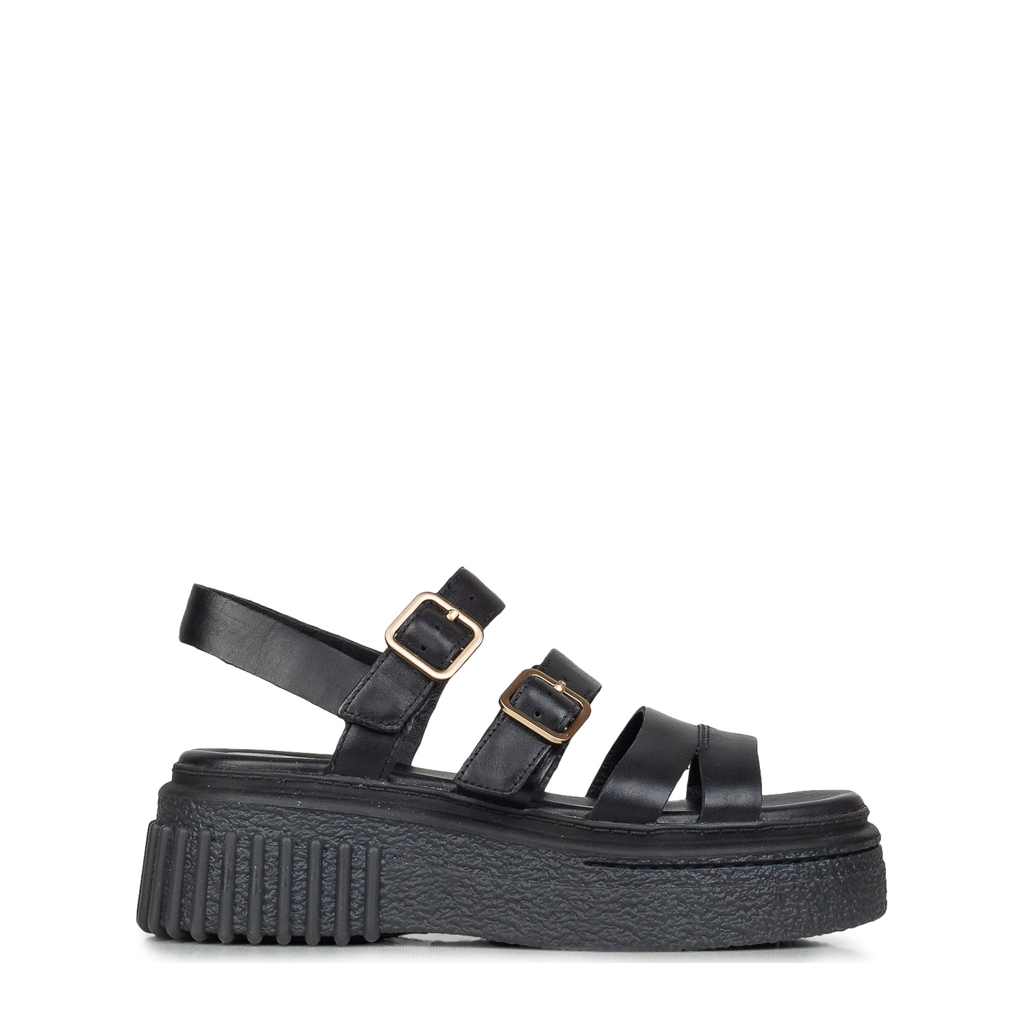 Πέδιλα-Σανδάλια γυναικεία Clarks Μαύρο 26185888 Evamar Strap 262