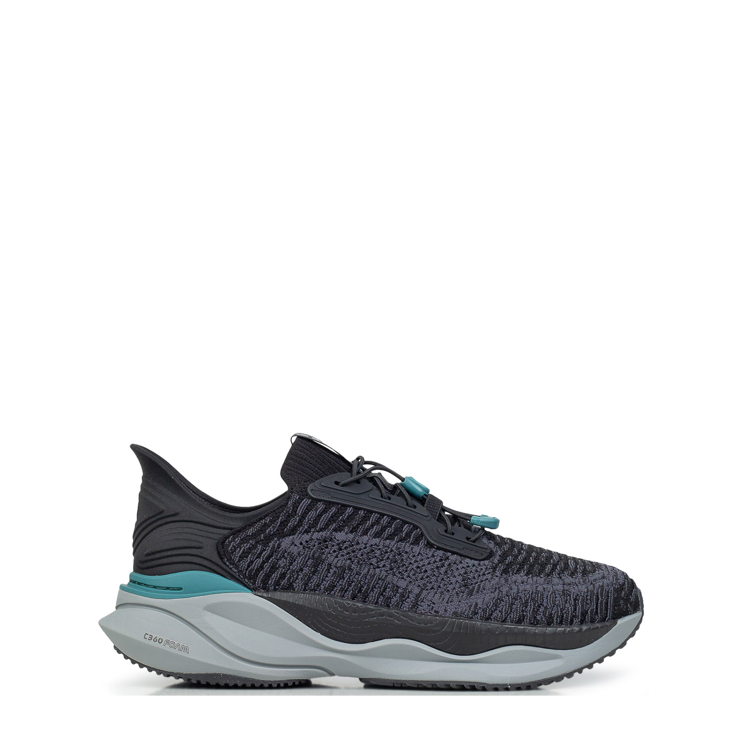 Sneakers ανδρικά Clarks Μαύρο 26187370 Pace Rise 262