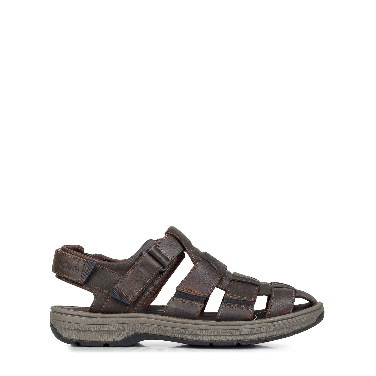 Πέδιλα-Σανδάλια ανδρικά Clarks Καφέ 26176900 Saltway Core 262