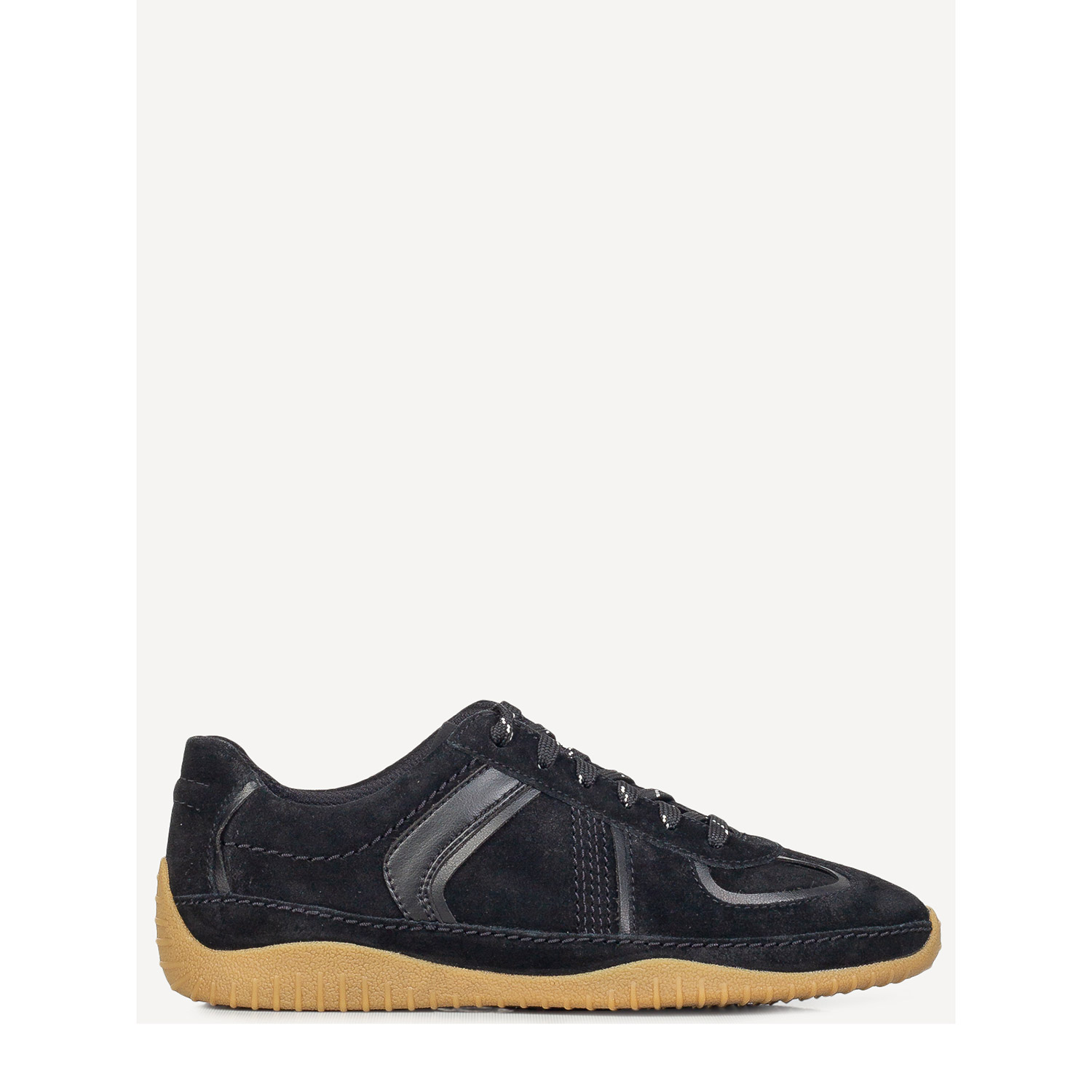 Sneakers γυναικεία Clarks Μαύρο 26188255 Meridor Lo 271
