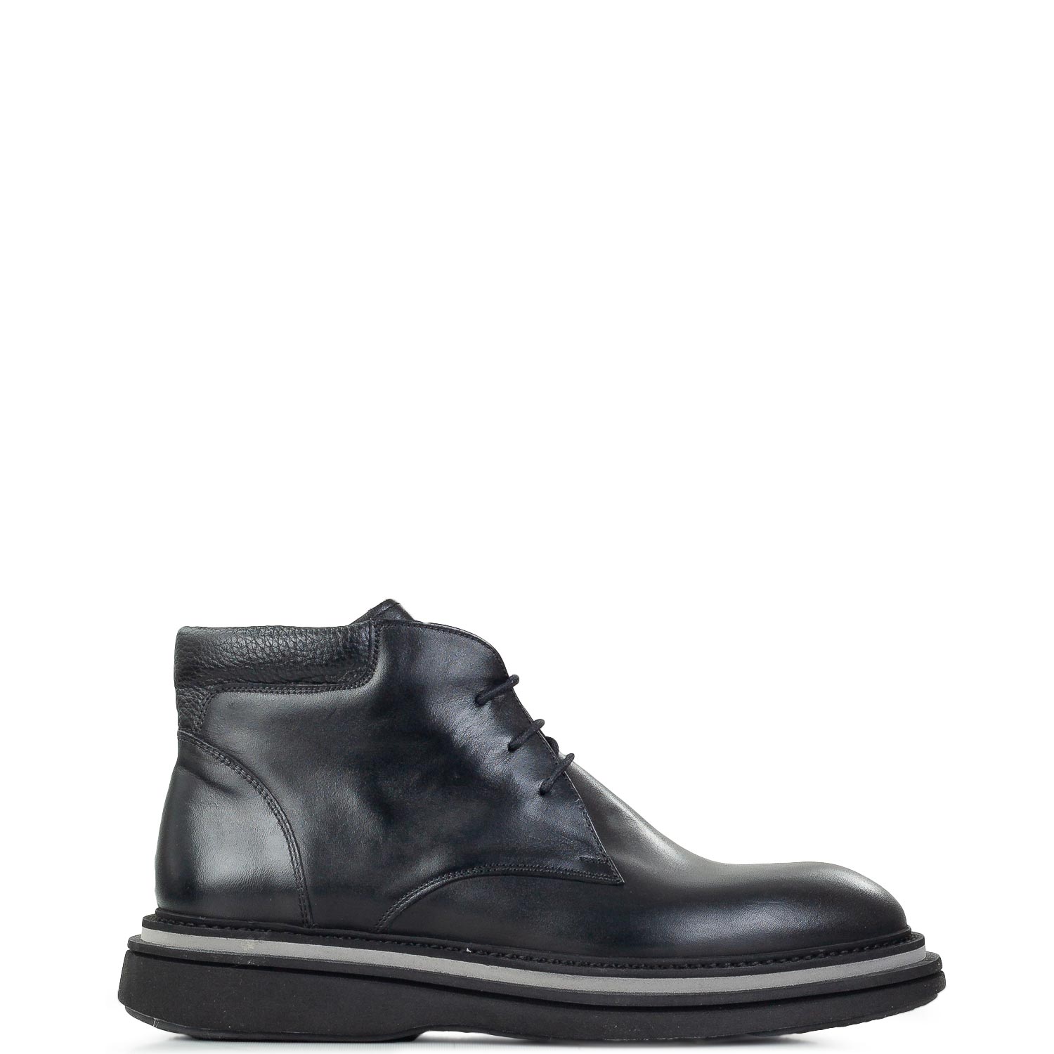 Μπότες - Μποτάκια ανδρικές Classico Uomo Μαύρο 94-41 100