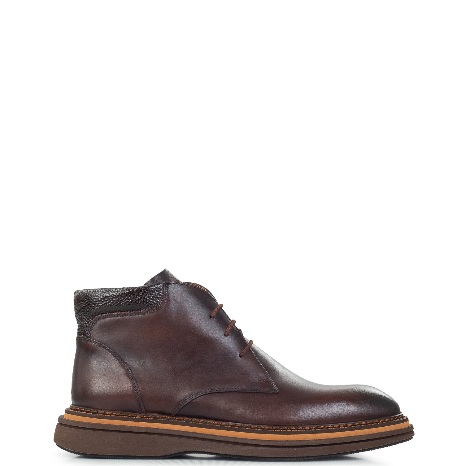 Μπότες - Μποτάκια ανδρικές Classico Uomo Καφέ 94-41 100