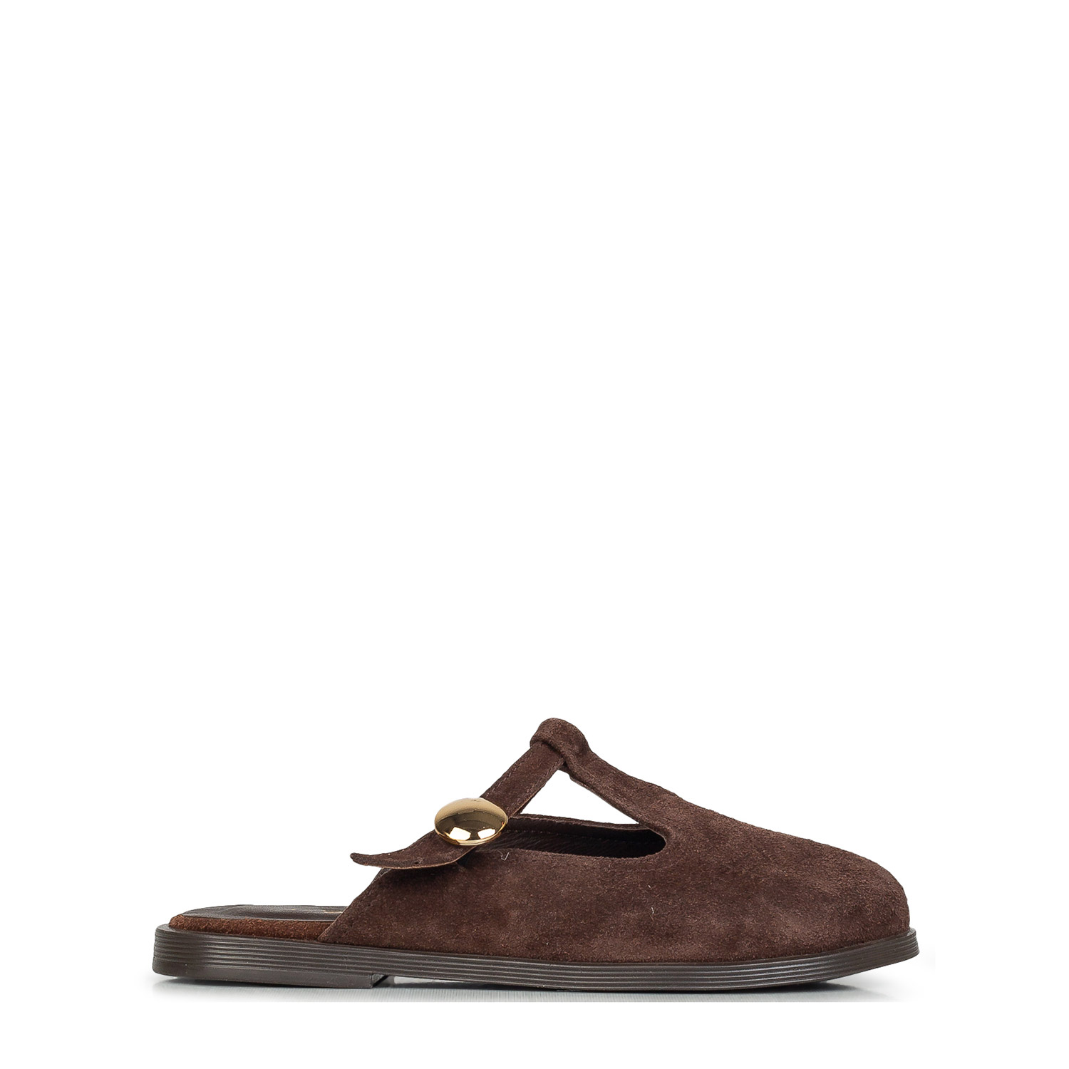 Μοκασίνια-Μπαλαρίνες γυναικείες Etheras Καφέ 505-02 262