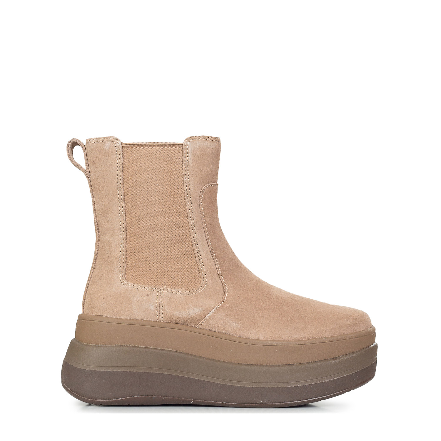 Μπότες - Μποτάκια γυναικείες Fitflop Μπεζ E2K-076-00K2 F-Mode 261