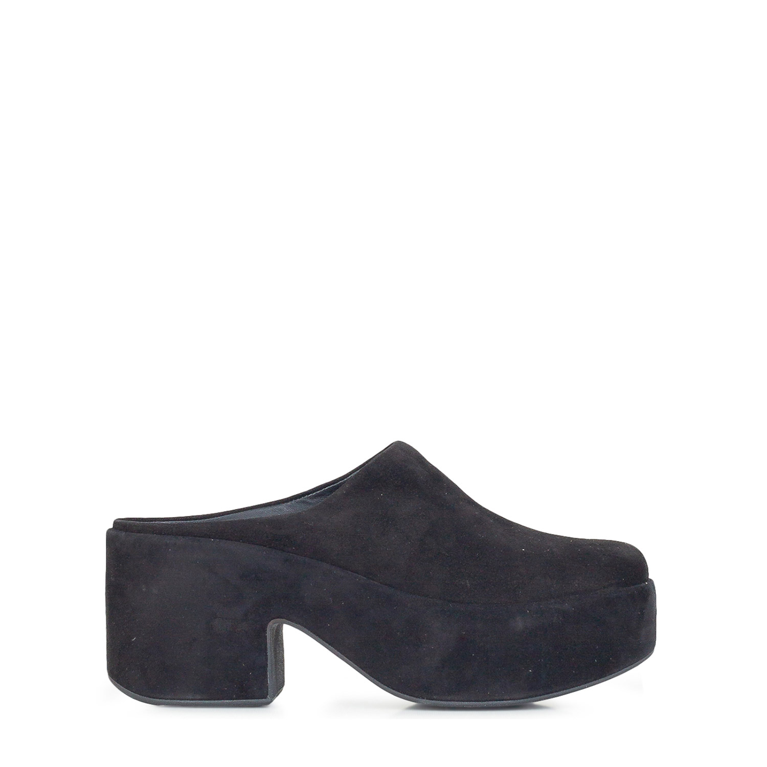 Πλατφόρμες-Flatforms γυναικεία Fitflop Μαύρο E50-090-040 Platform Suede 261