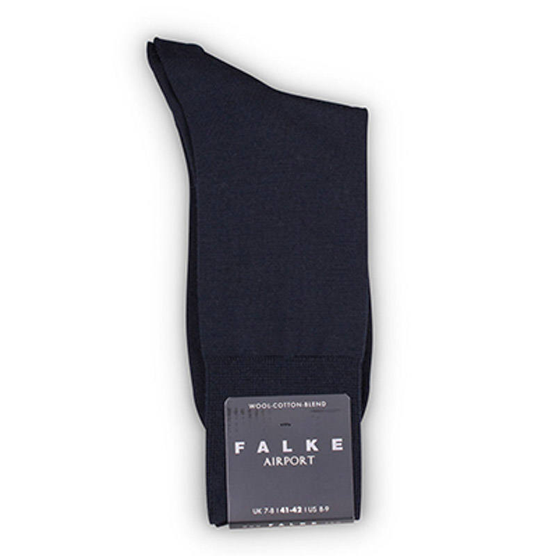 Κάλτσες ανδρικές Falke Μπλε 6370 dark navy 14435-AIRPORT 100