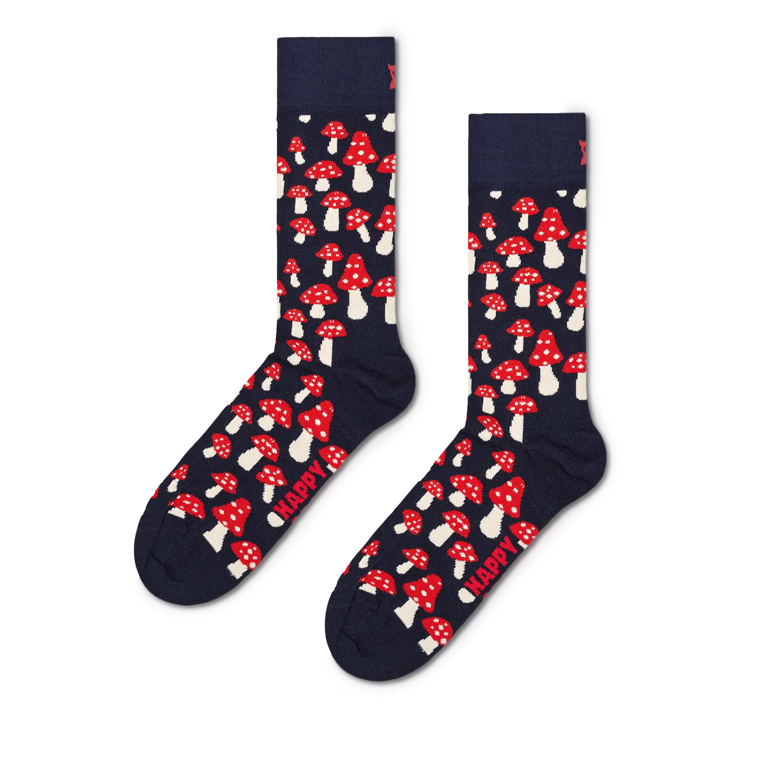 Κάλτσες γυναικείες Happy Socks Μπλε P000040 Mushroom Sock 100