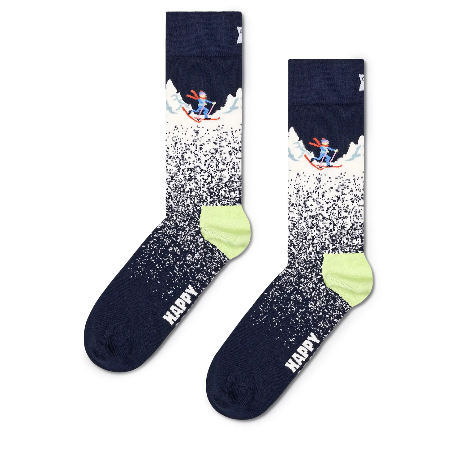 Κάλτσες ανδρικές Happy Socks Μπλε P001510 Snowy Night Sock 100