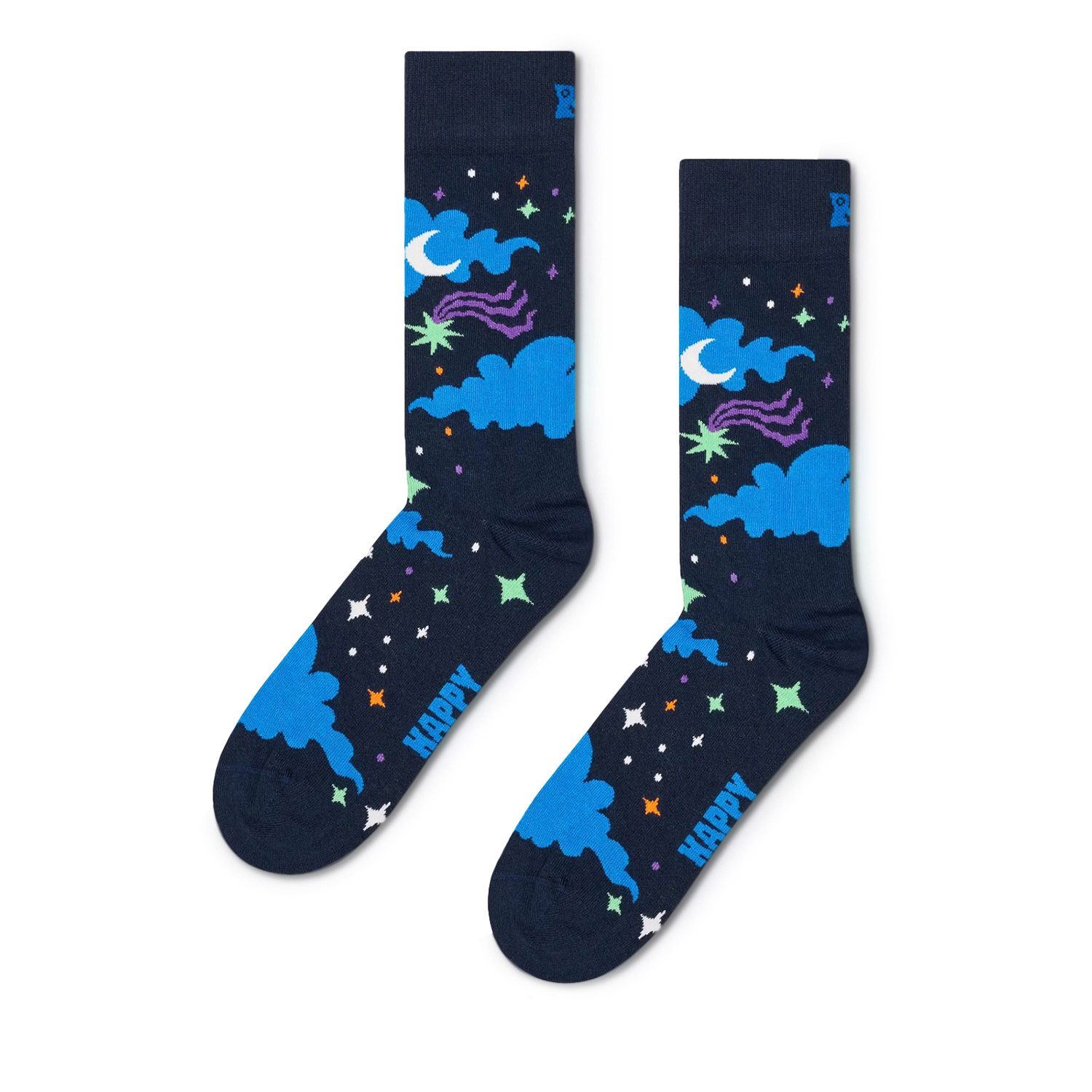 Κάλτσες ανδρικές Happy Socks Μπλε P003181 Starry Sky Sock 100