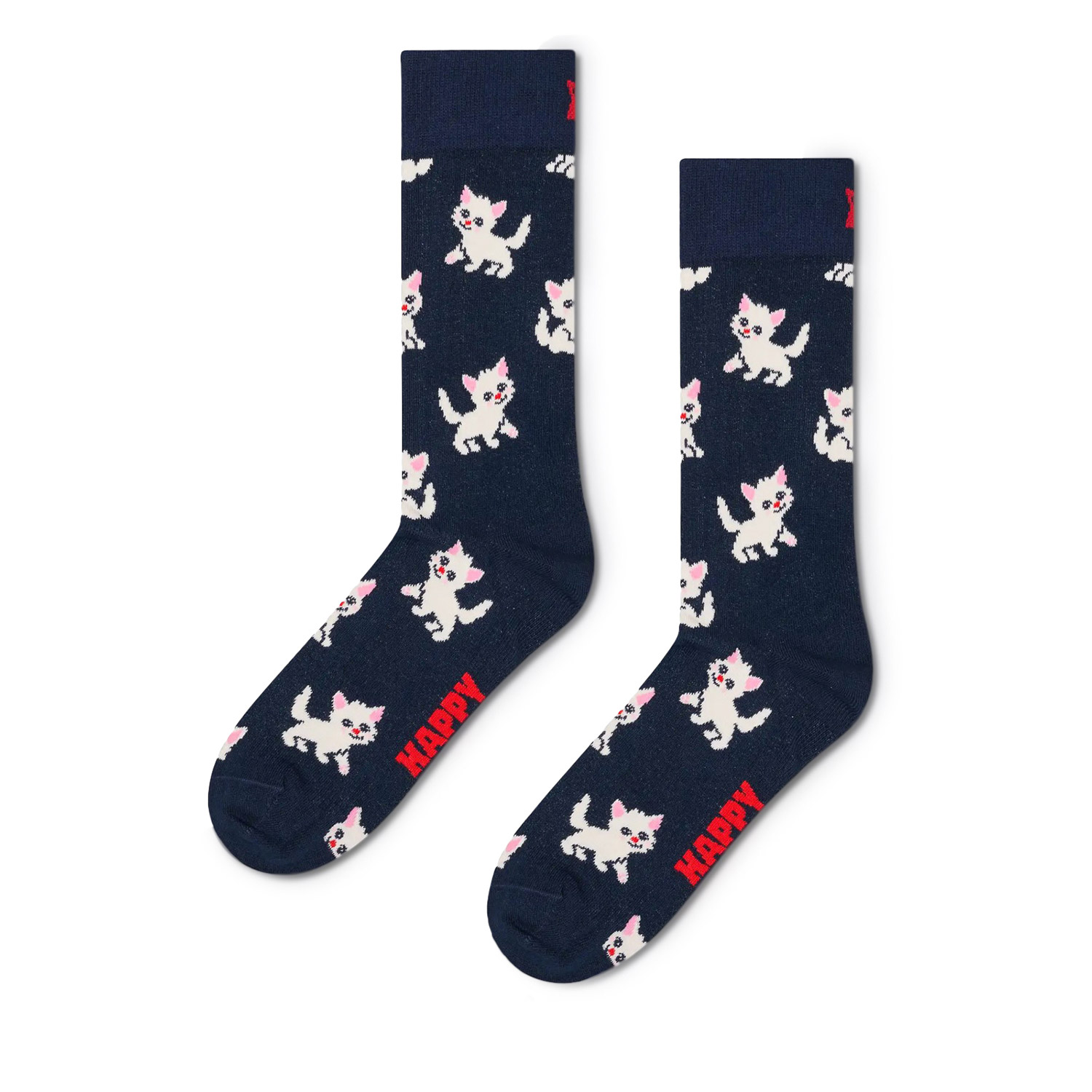 Κάλτσες γυναικείες Happy Socks Μπλε P003187 Kitten Sock 100