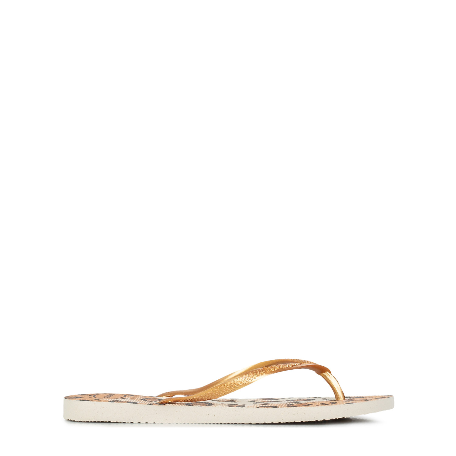 Σαγιονάρες γυναικείες Havaianas Μπεζ 4103352-6516 Havaianas Slim Animals 252