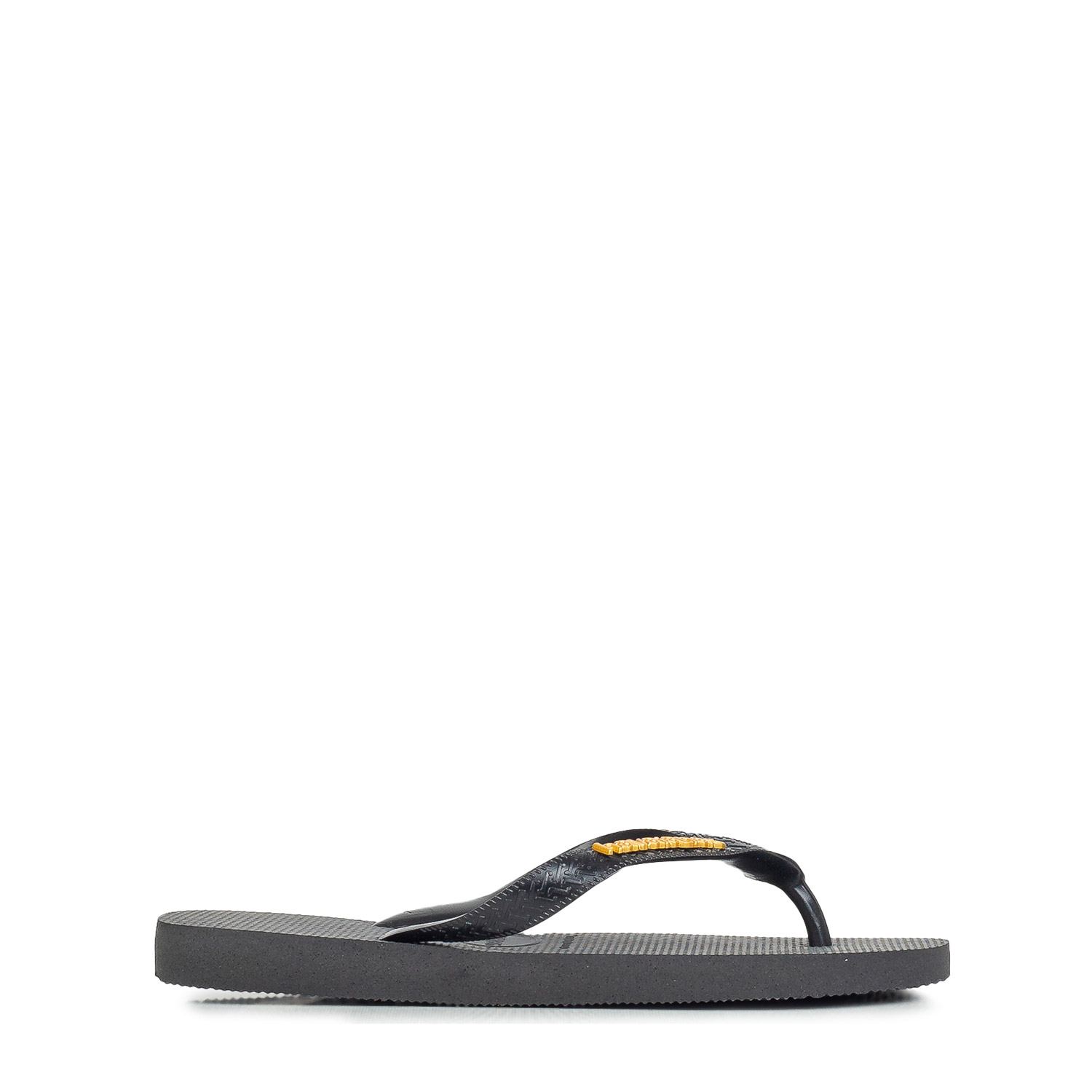 Σαγιονάρες γυναικείες Havaianas Μαύρο 4127244-1069 Havaianas Top Logo Metallic 262