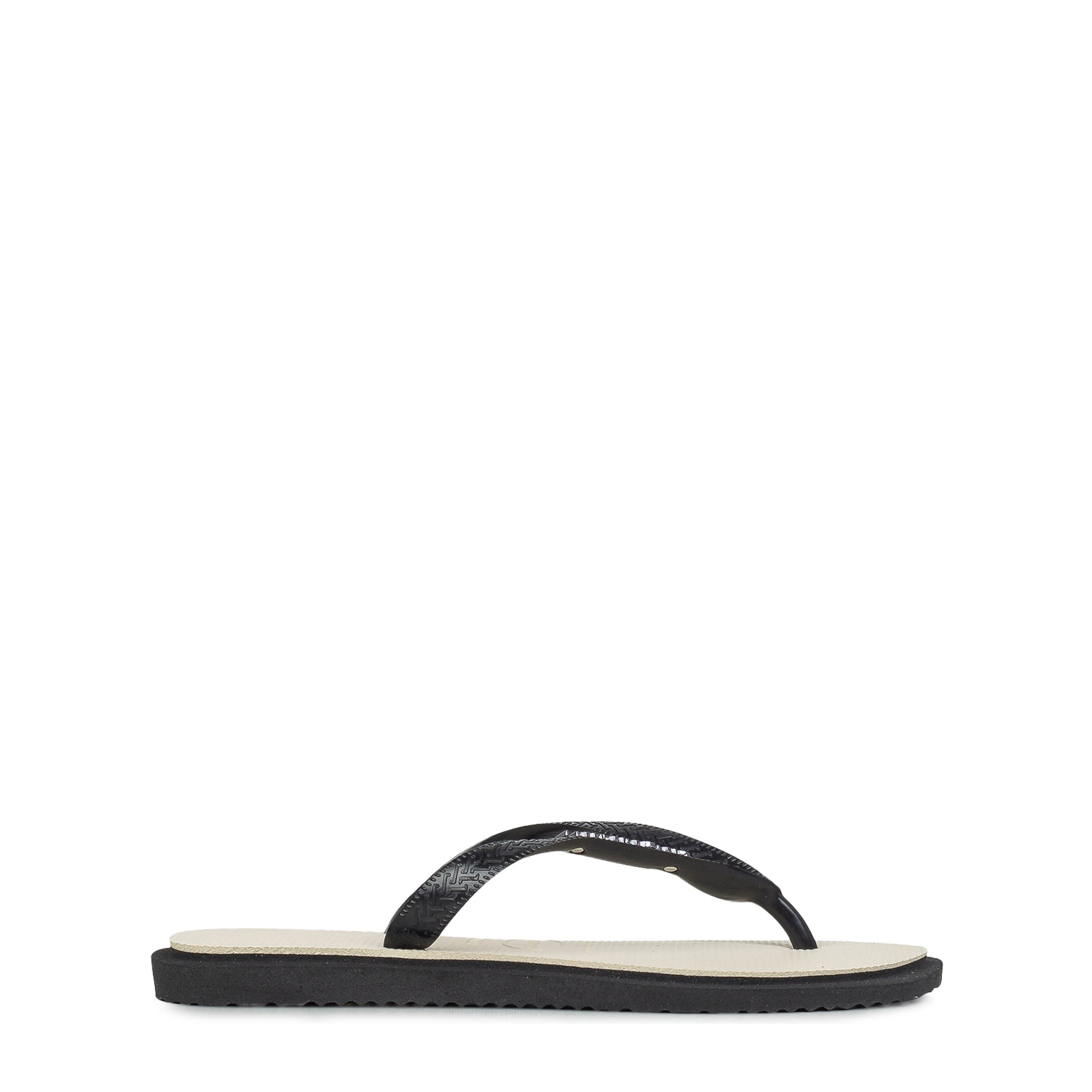 Σαγιονάρες γυναικείες Havaianas Μαύρο-Μπεζ 4149944-0090 Havaianas Top Square Fusion 262