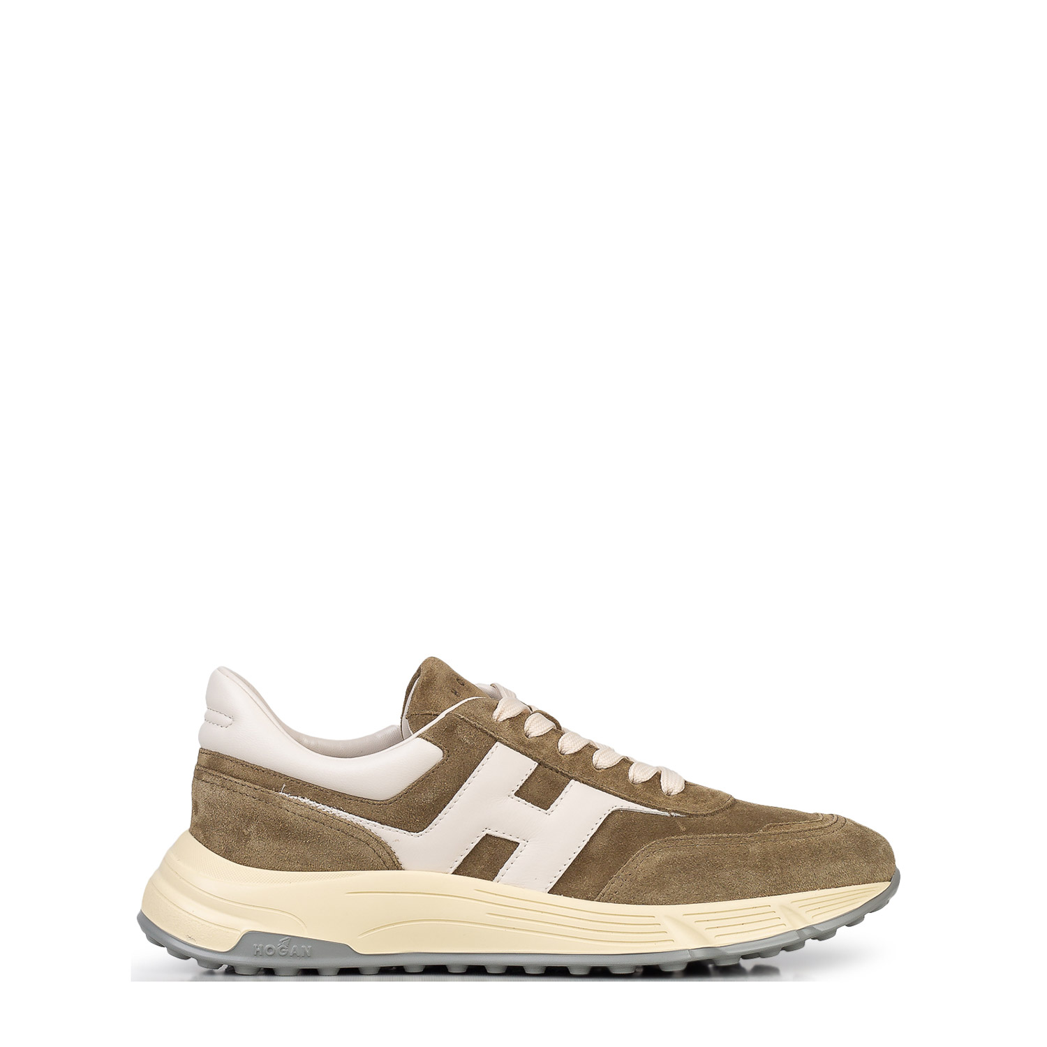 Sneakers ανδρικά Hogan Λαδί HXM5630FR30UL6419L Hogan Hyperlight Allacciato H 262