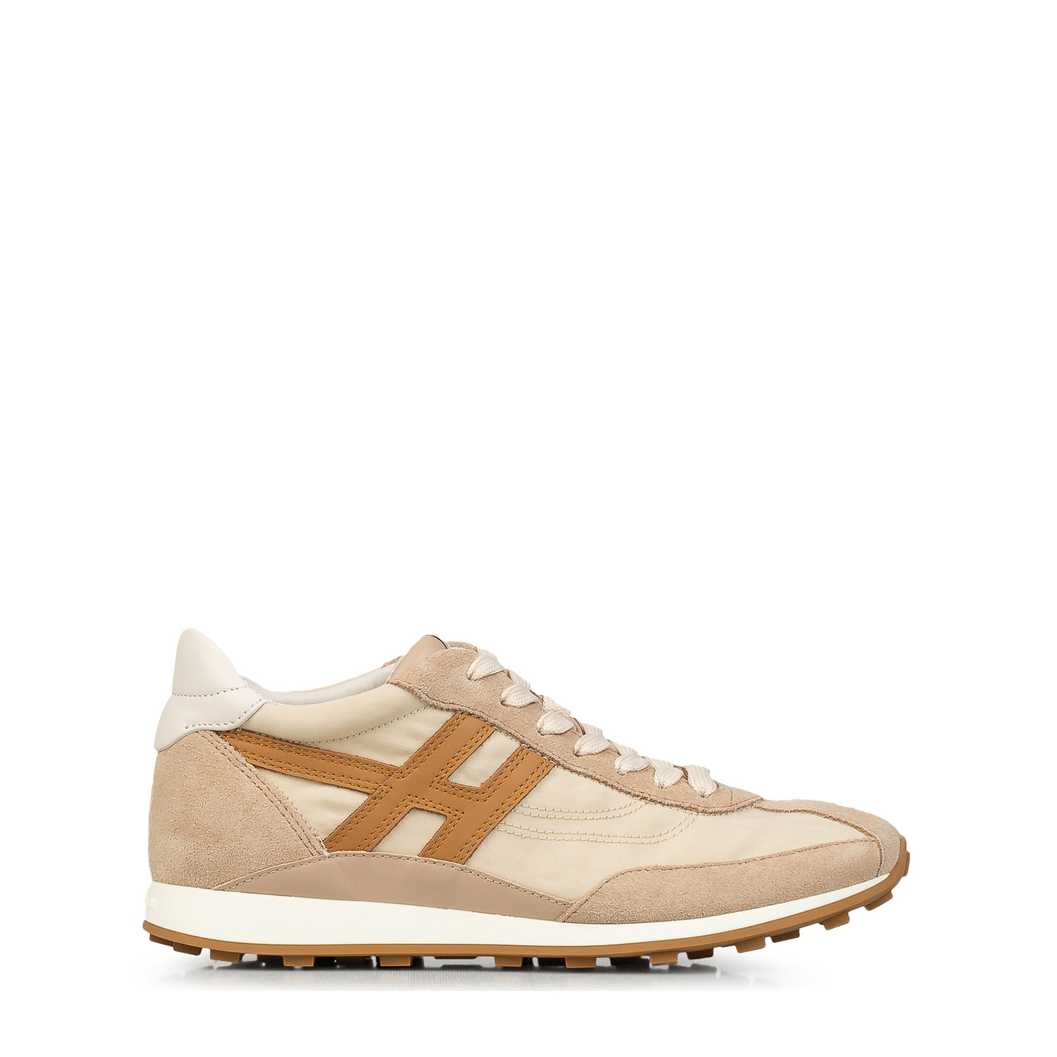 Sneakers γυναικεία Hogan Μπεζ HXW6990GA20UZA0FEA H699 Allacciato H 262