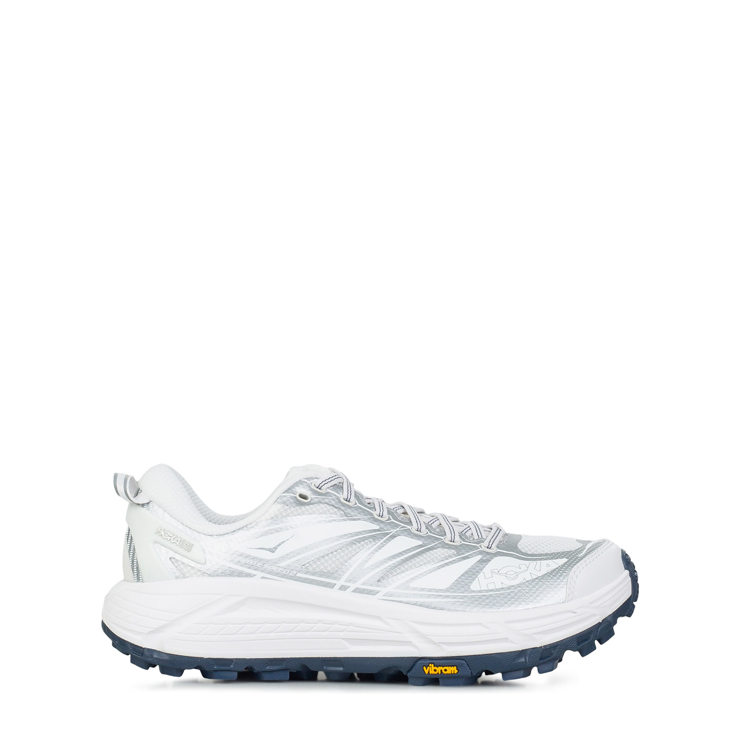 Sneakers ανδρικά Hoka Λευκό-Ασημί 1126851-WSLV Mafate Speed 2 262