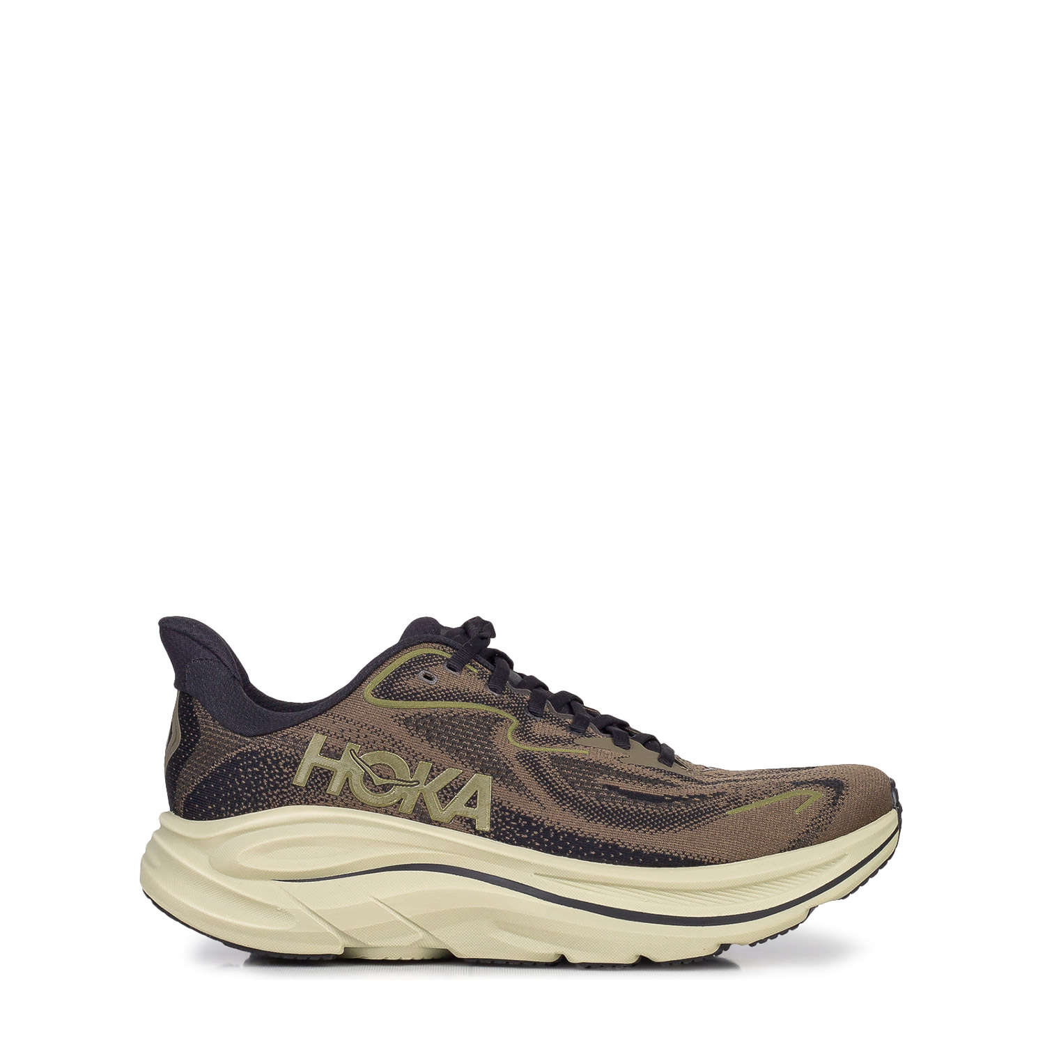 Sneakers ανδρικά Hoka Χακί 1162030-DRST Clifton 10 262