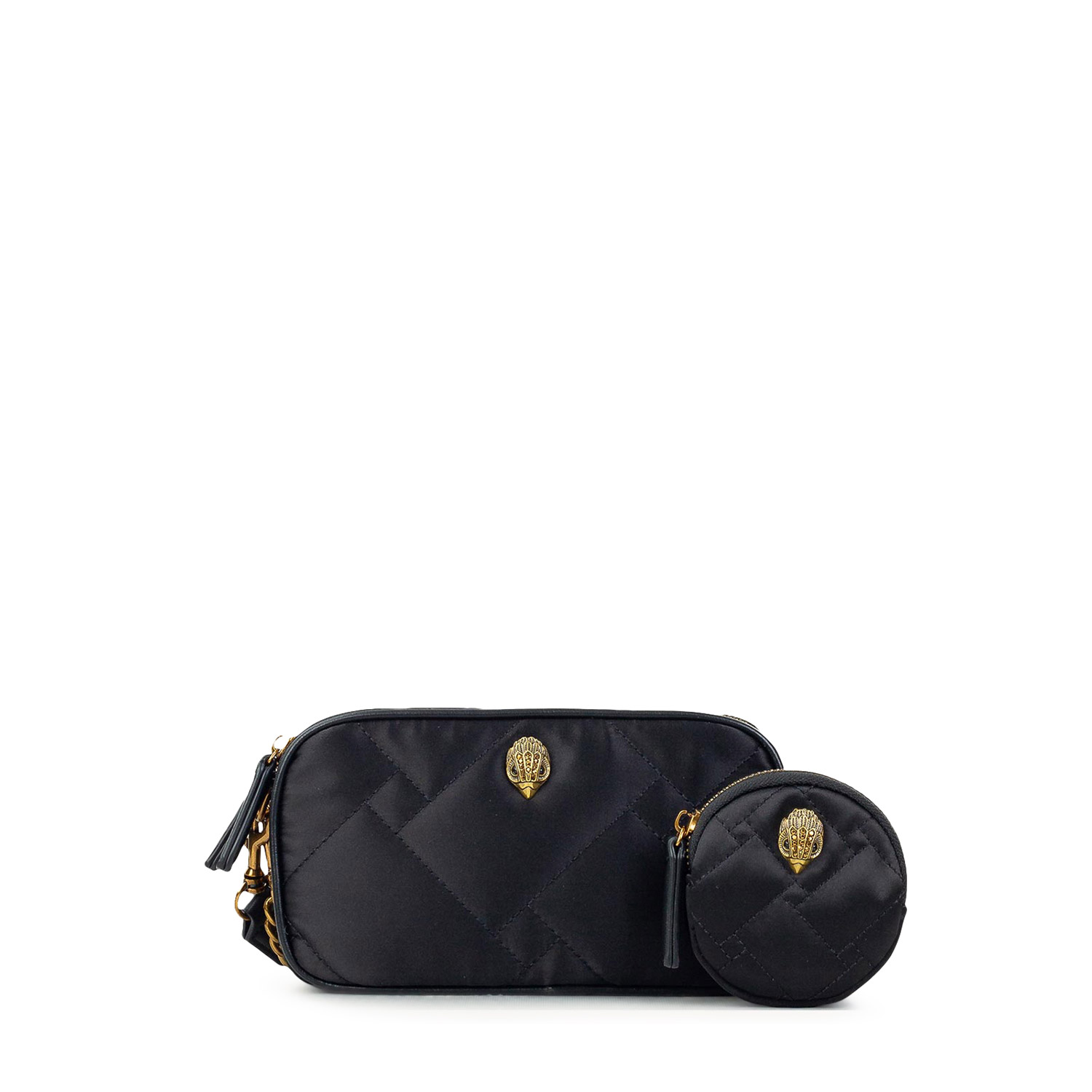 Mini Bags γυναικεία Kurt Geiger Μαύρο 4029800229 Recycled SM 2Zip Camera 262