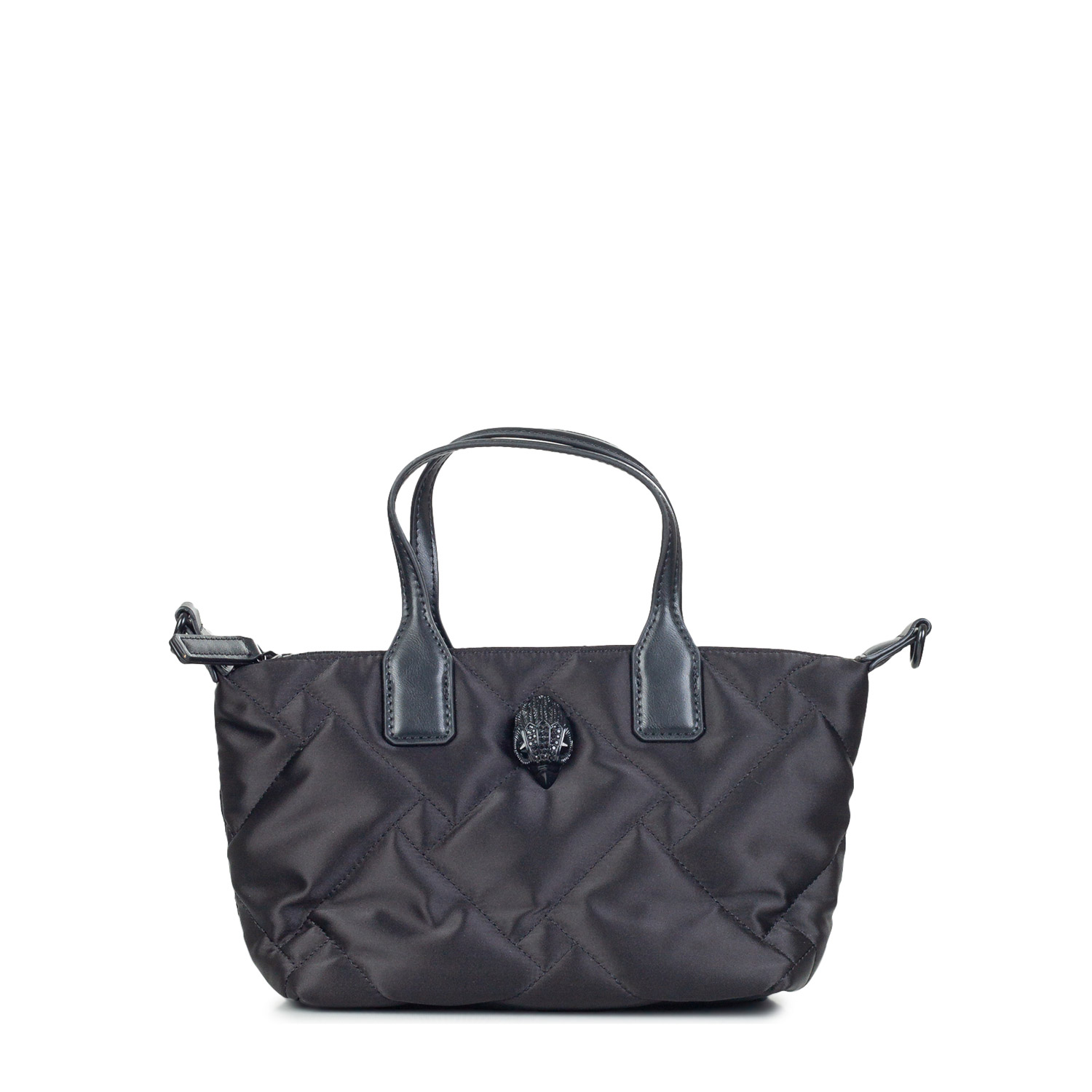 Shopping γυναικεία Kurt Geiger Μαύρο 5022100229 Recycled SM Shopper Drench 261