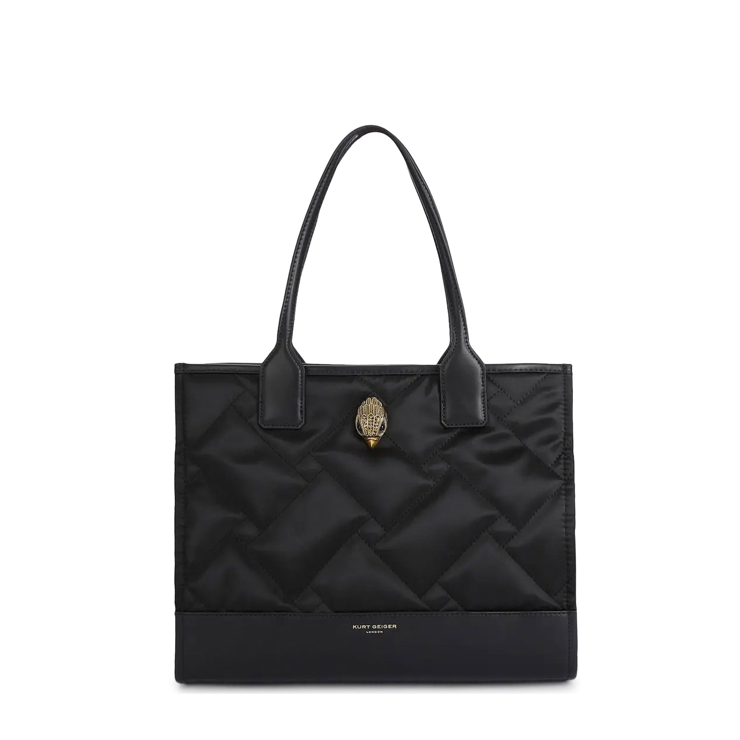 Shopping γυναικεία Kurt Geiger Μαύρο 8670900229 Recycled SQ SM Shopper 262