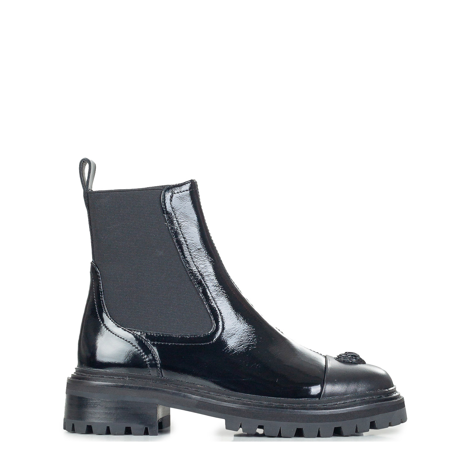 Μπότες - Μποτάκια γυναικείες Kurt Geiger Μαύρο 4989300109 Sloane Chelsea Boot 261