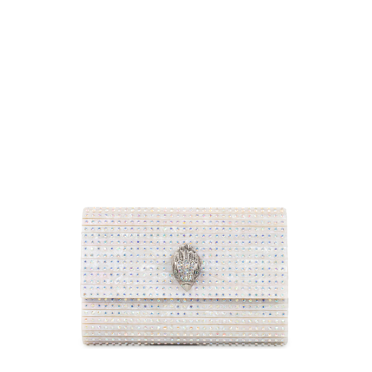 Clutch γυναικεία Kurt Geiger Off White 2746644979 Party Eagle Clutch CR 261