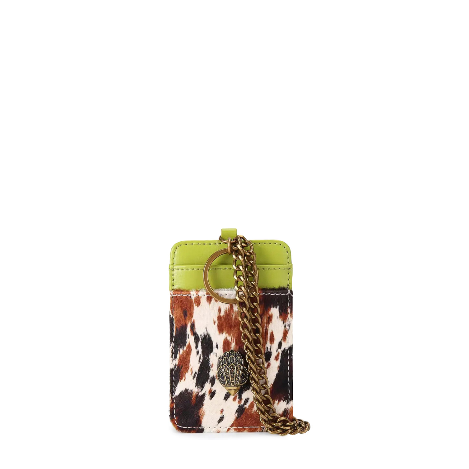 Πορτοφόλια γυναικεία Kurt Geiger Πράσινο 3531839189 Bond Lanyard CC 261