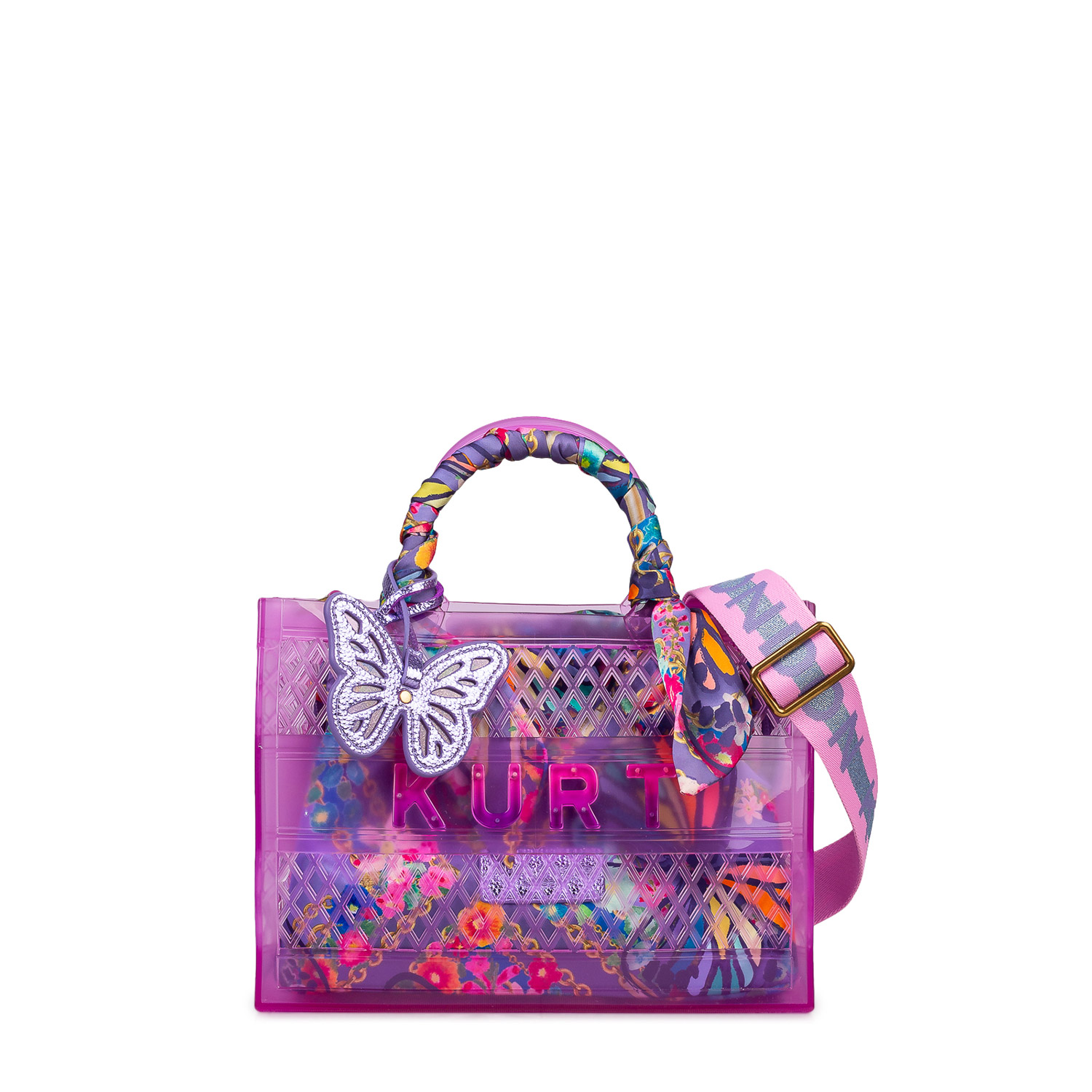 Shopping γυναικεία Kurt Geiger Λιλά 5585395999 Jelly Small Tote Bag 262