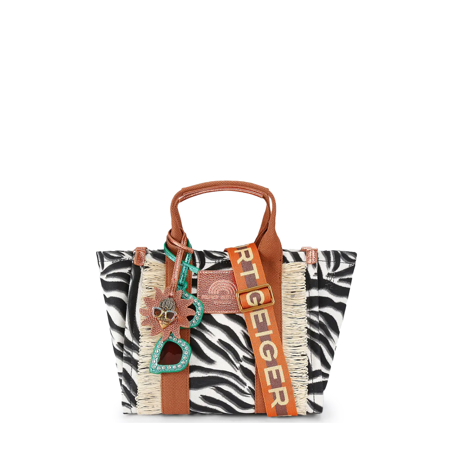 Shopping γυναικεία Kurt Geiger Μαύρο-Άσπρο 2043801069 Southbank Small Shopper 262