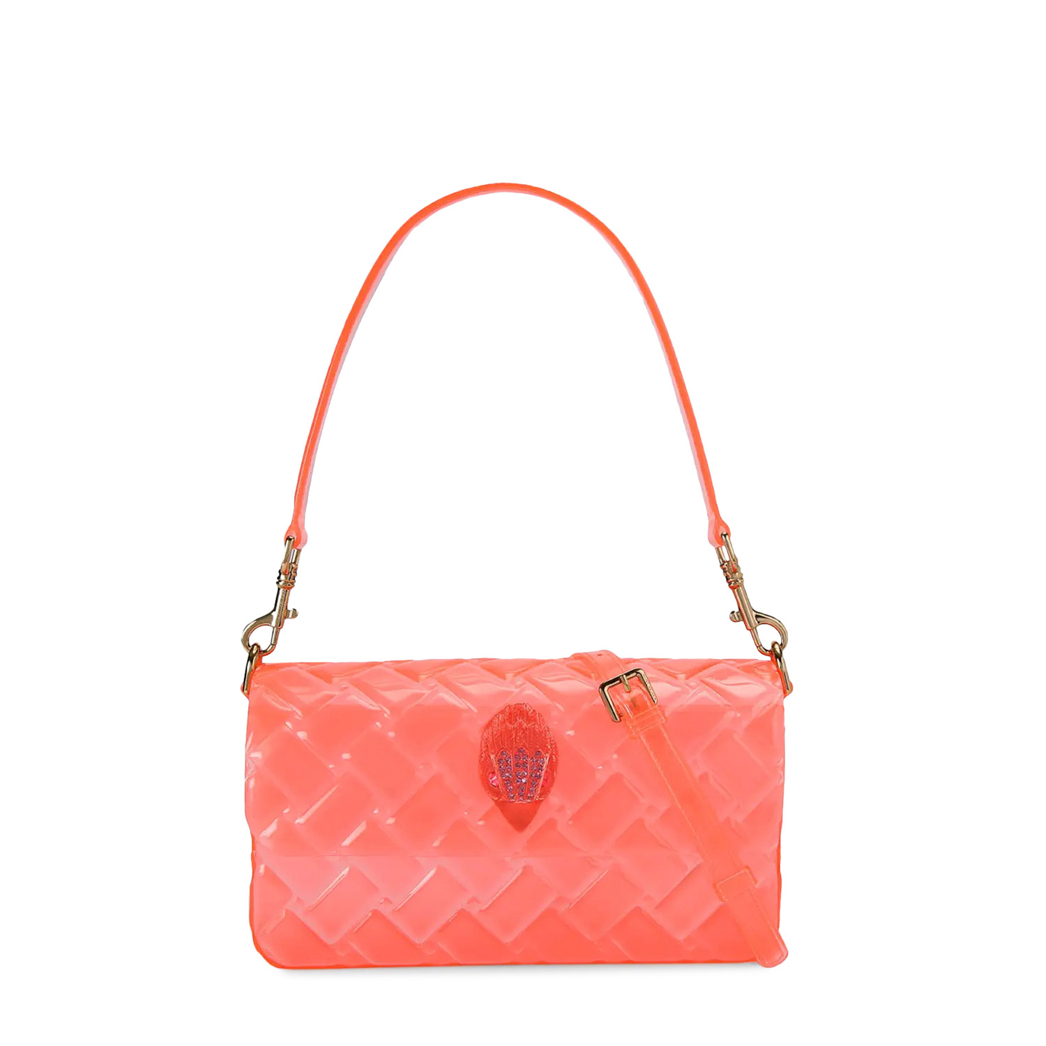 Shoulder Bags γυναικεία Kurt Geiger Ρόζ 5585157999 Jelly Kensington Shoulder DR 262