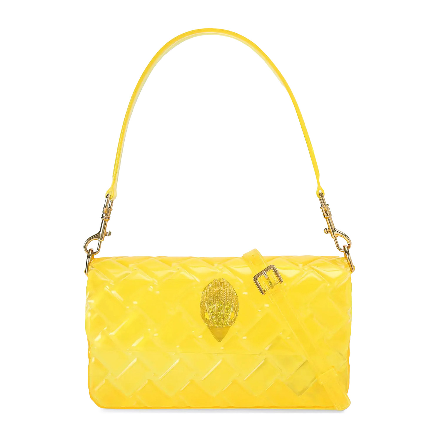 Shoulder Bags γυναικεία Kurt Geiger Κίτρινο 5585193999 Jelly Kensington Shoulder DR 262