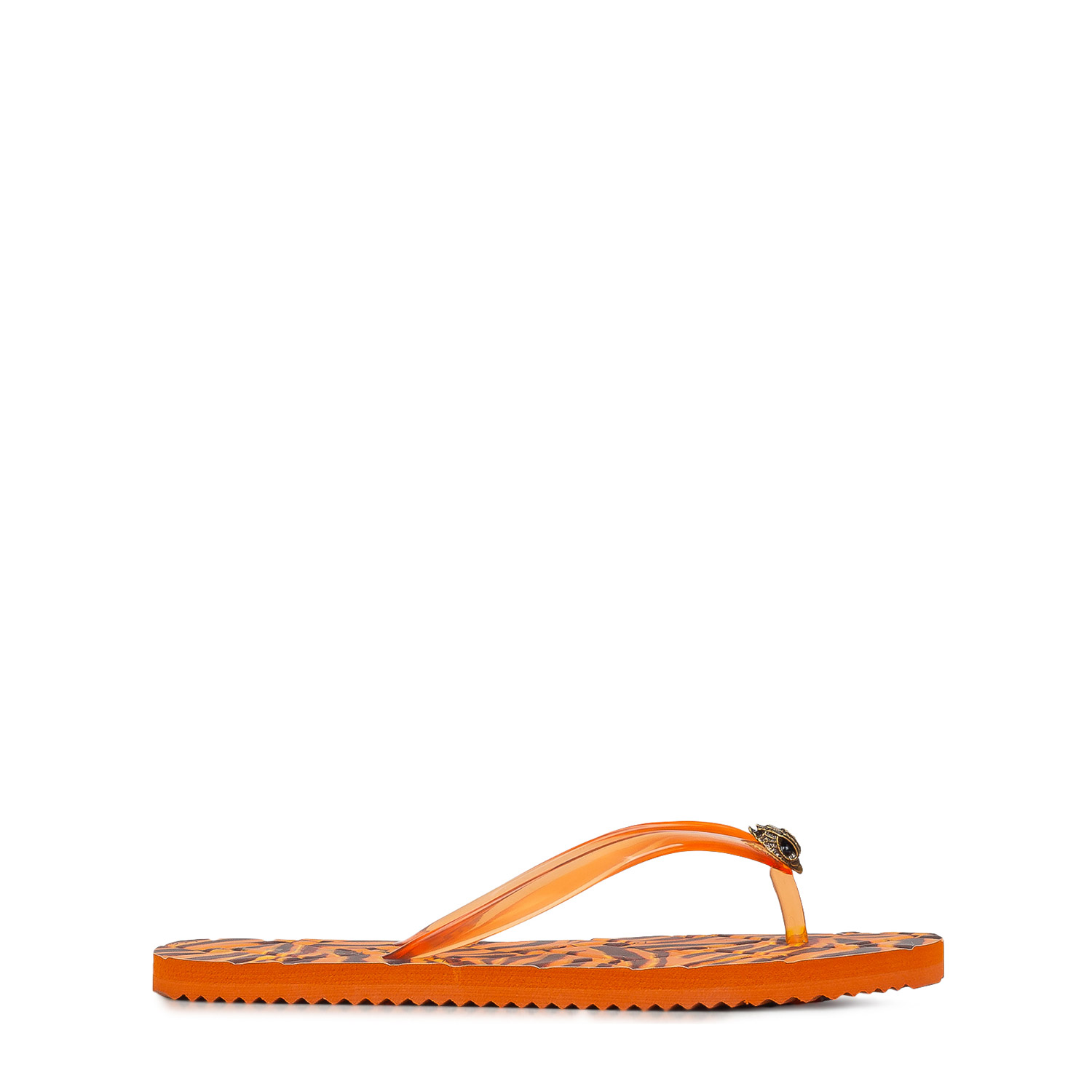 Σαγιονάρες γυναικείες Kurt Geiger Πορτοκαλί 8915336979 Kensington Q Flip Flop 262