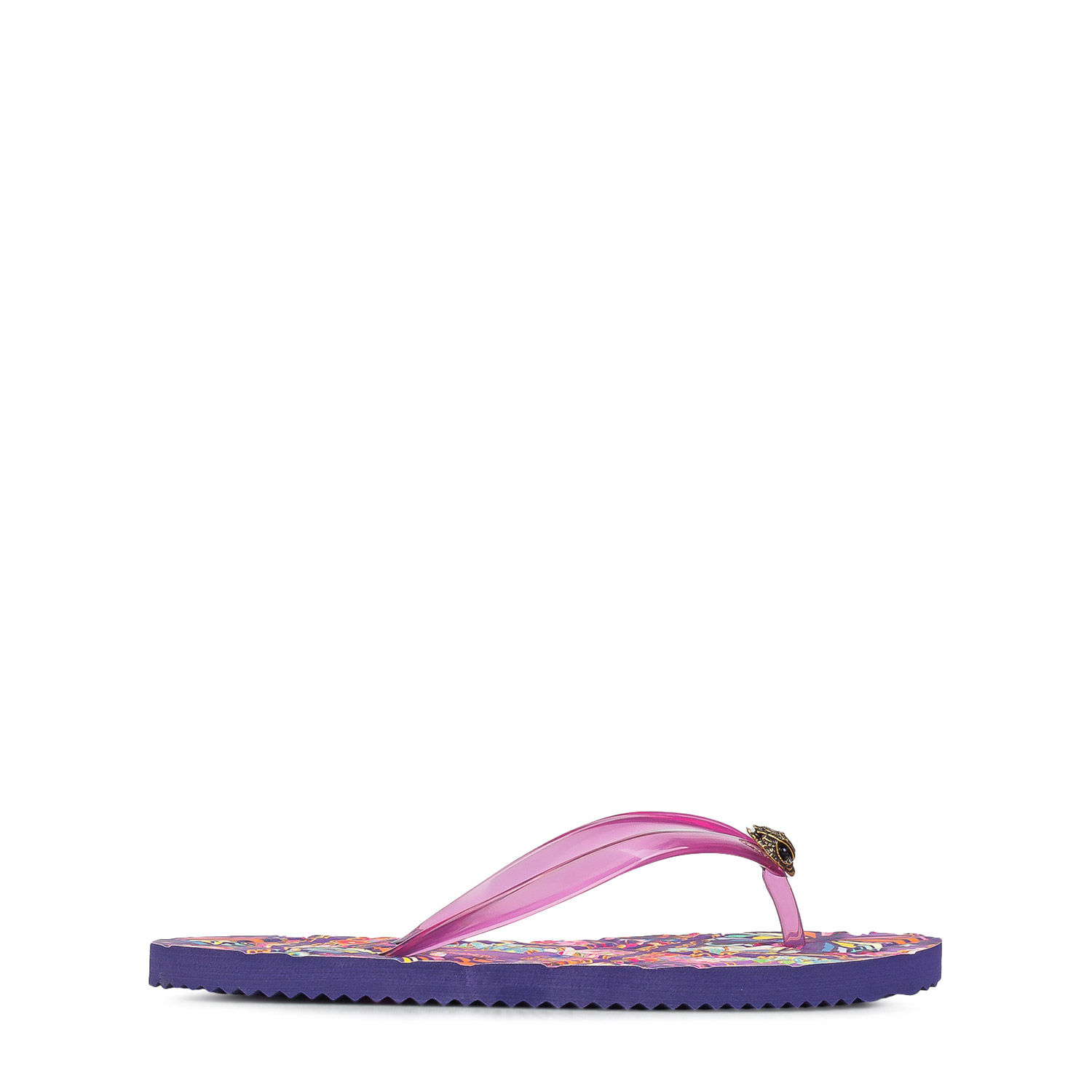 Σαγιονάρες γυναικείες Kurt Geiger Λιλά 8915395979 Kensington Q Flip Flop 262