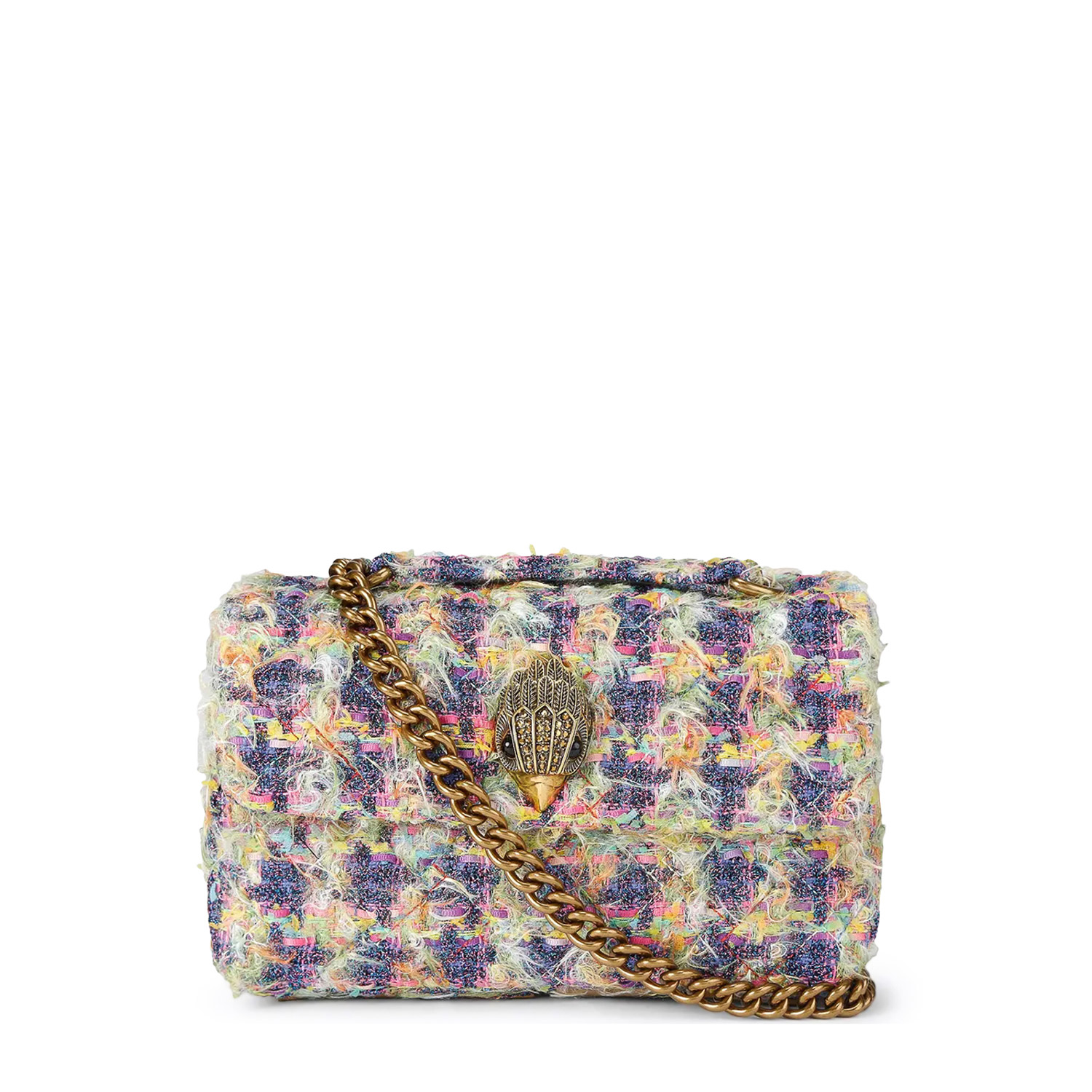 Shoulder Bags γυναικεία Kurt Geiger Μώβ 5382869609 Kensington Flap 262