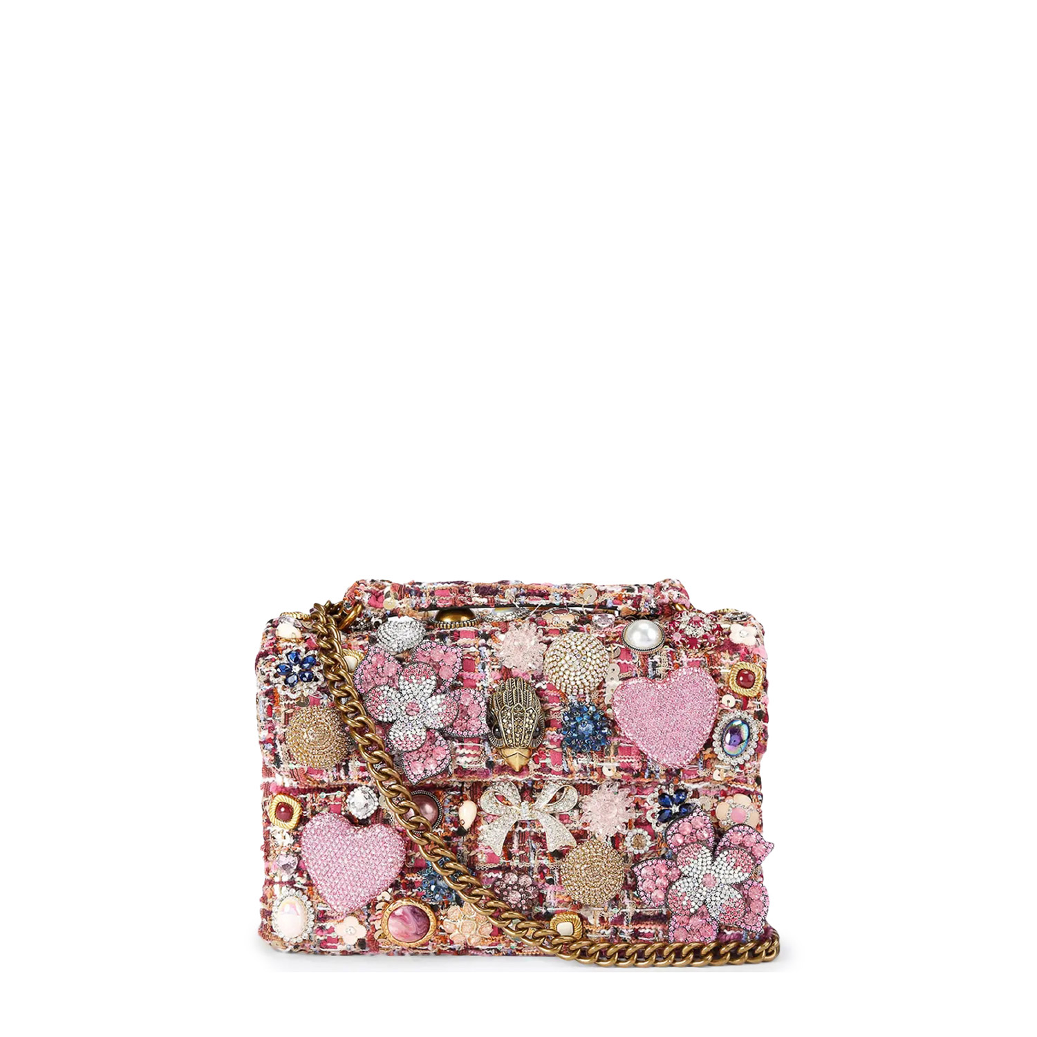 Shoulder Bags γυναικεία Kurt Geiger Ρόζ 4857257609 MD Kensington Tuttifrutti 262